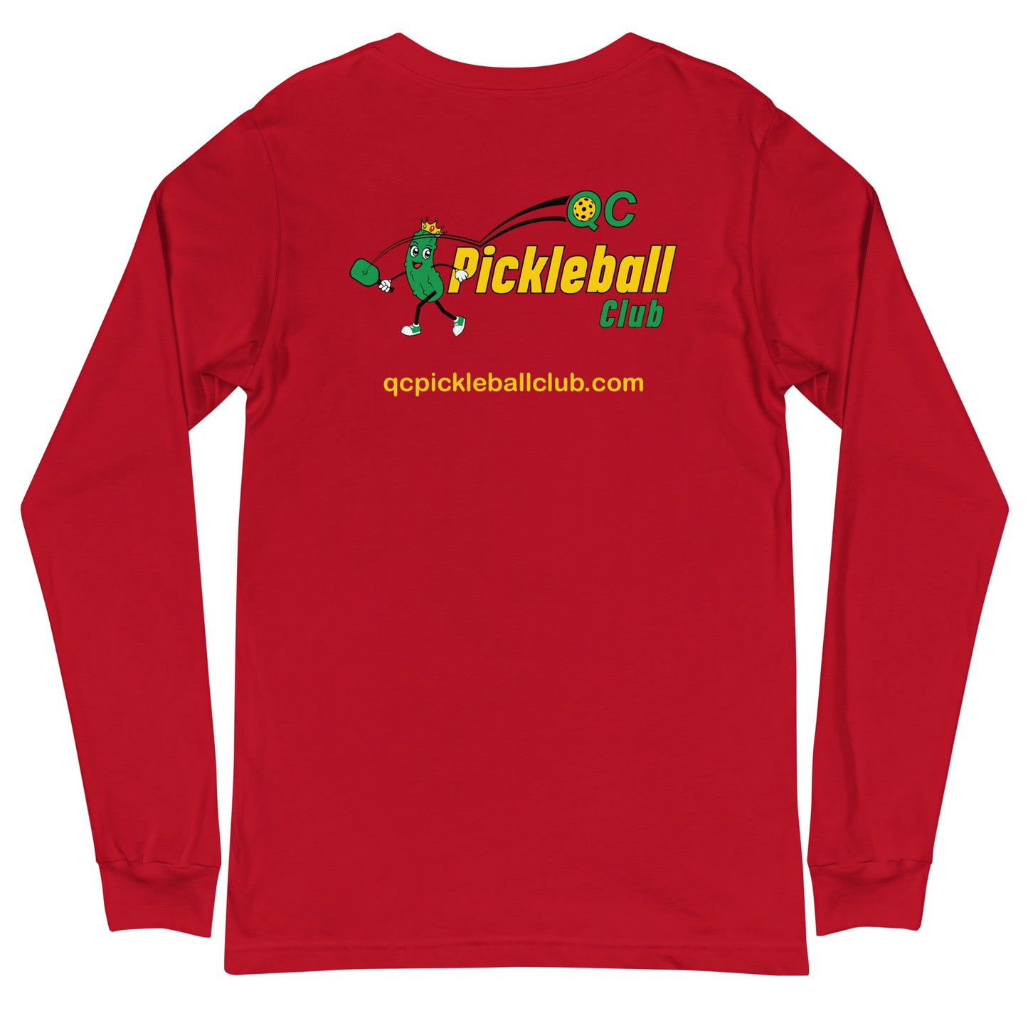 Adult QC Pickleball Bella + Canvas Long Sleeve Tee