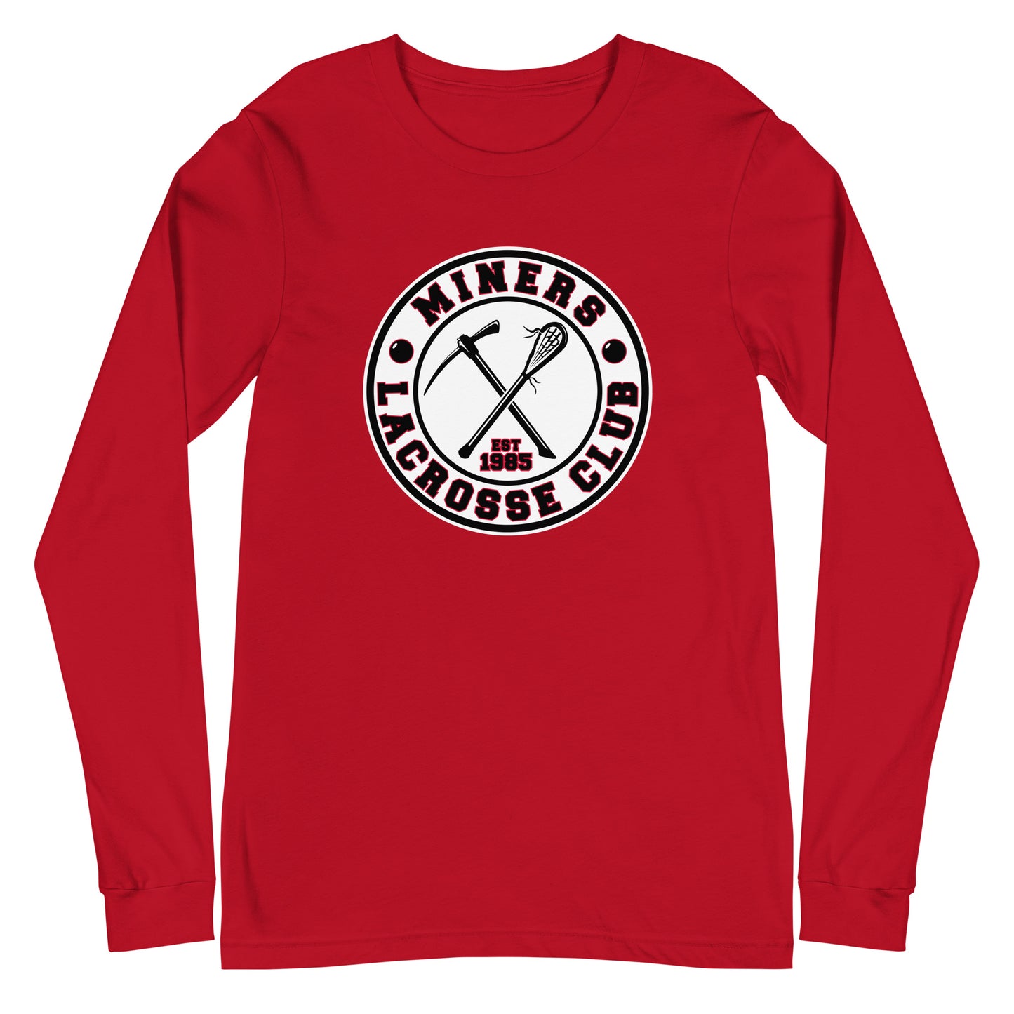 Adult Edmonton Miners Bella + Canvas Long Sleeve Tee
