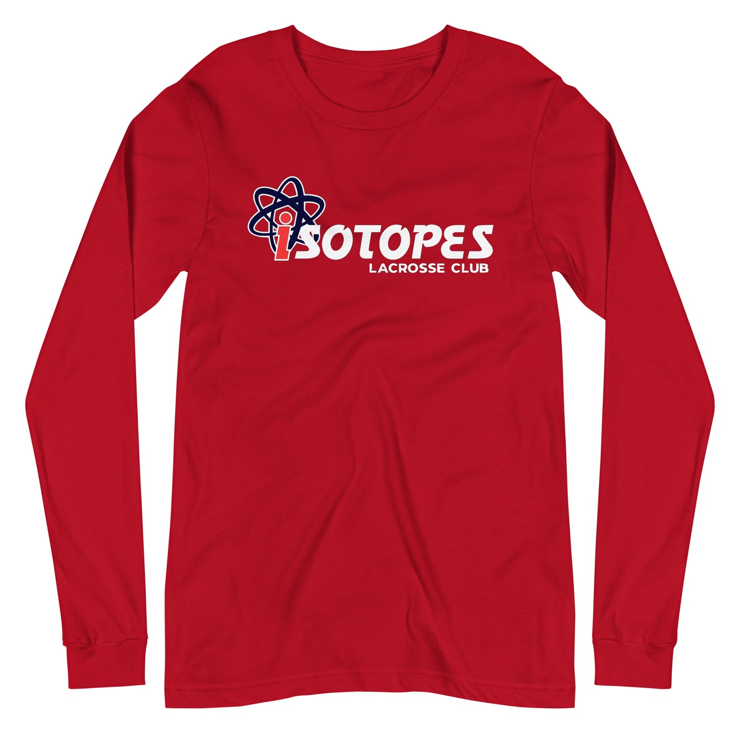 Adult Isotopes Lacrosse Bella + Canvas Long Sleeve