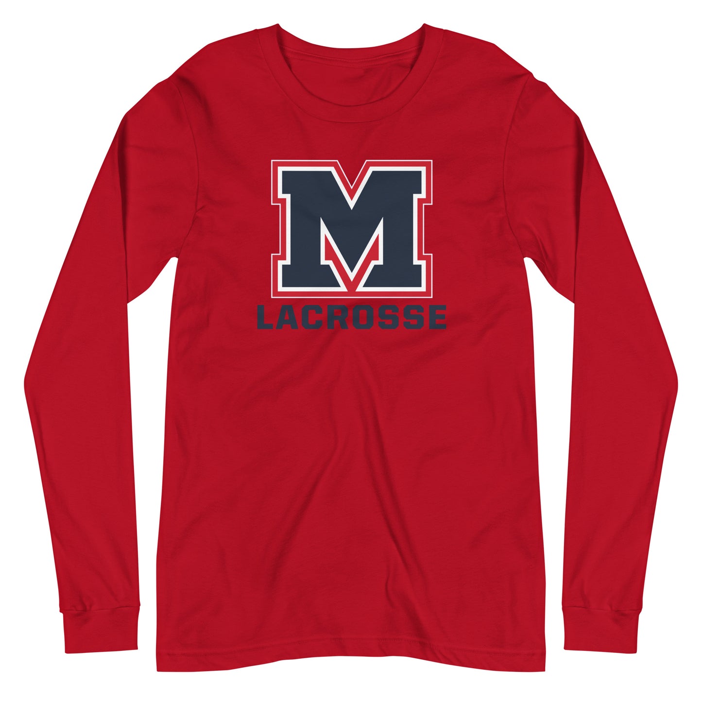 Adult BMHS Lacrosse Bella + Canvas Long Sleeve
