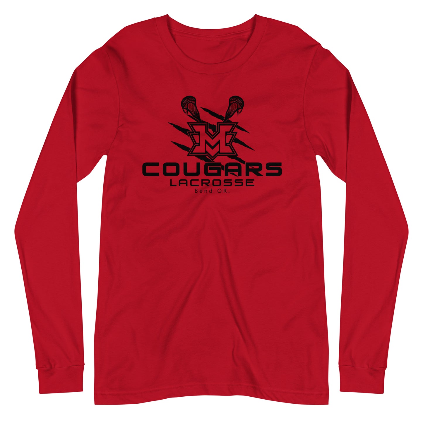 Adult MV Lacrosse Bella + Canvas Long Sleeve