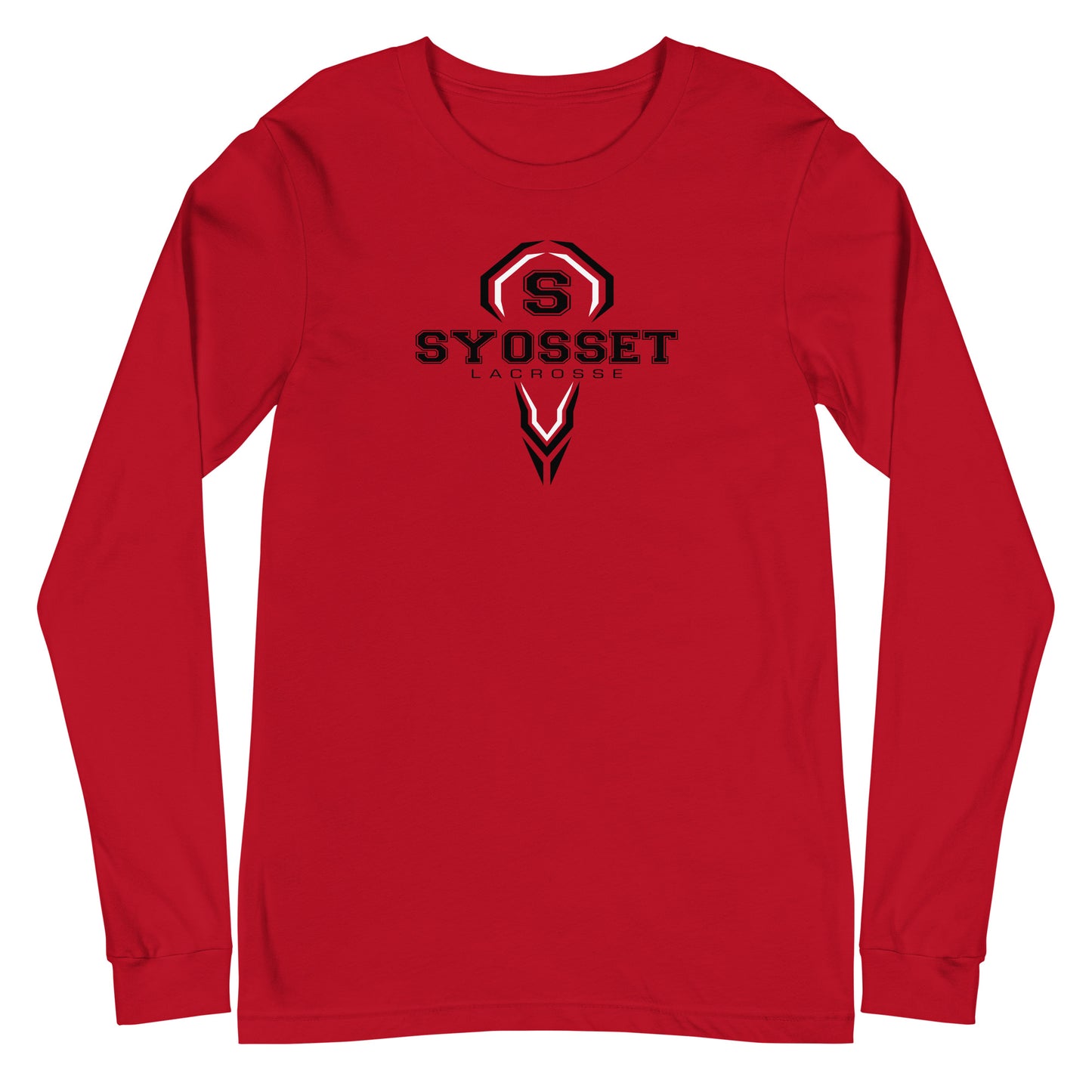 Adult Syosset Lacrosse Bella + Canvas Long Sleeve