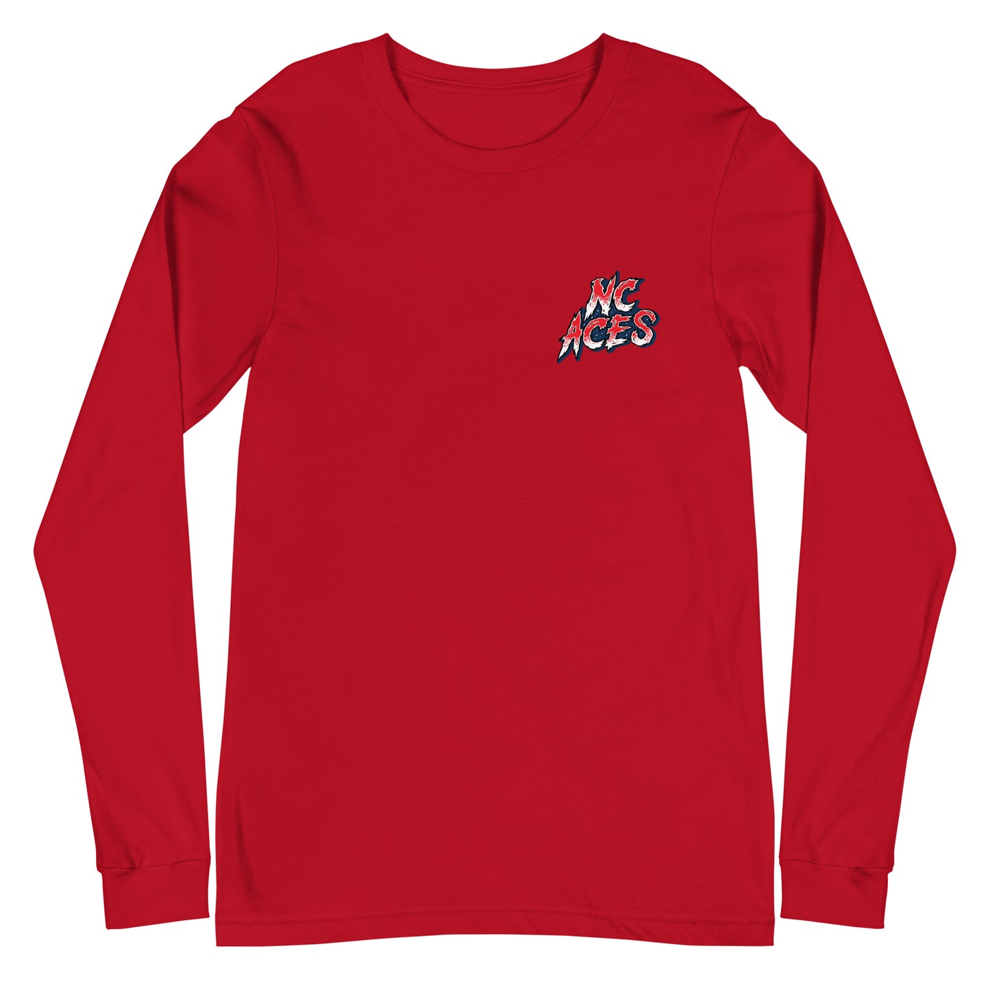 Adult NC Aces Bella + Canvas Long Sleeve Tee
