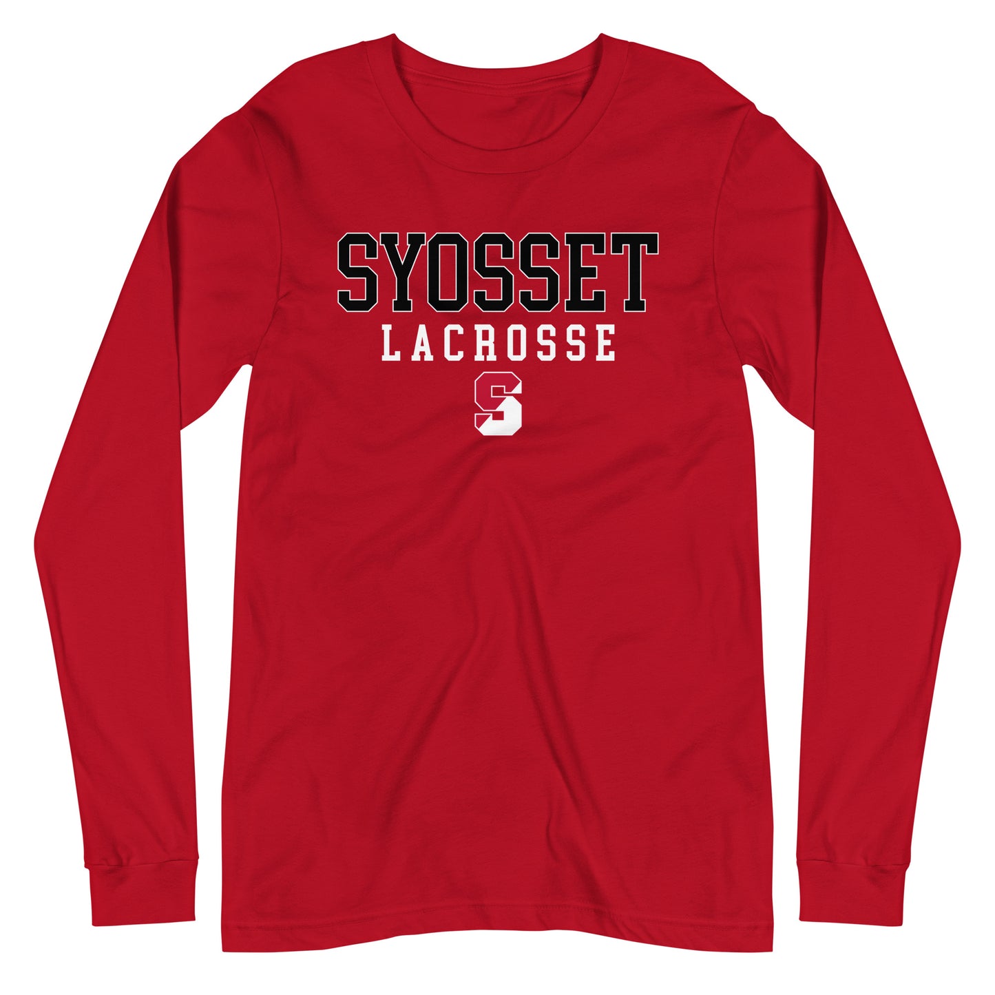 Adult Syosset Lacrosse Bella + Canvas Long Sleeve