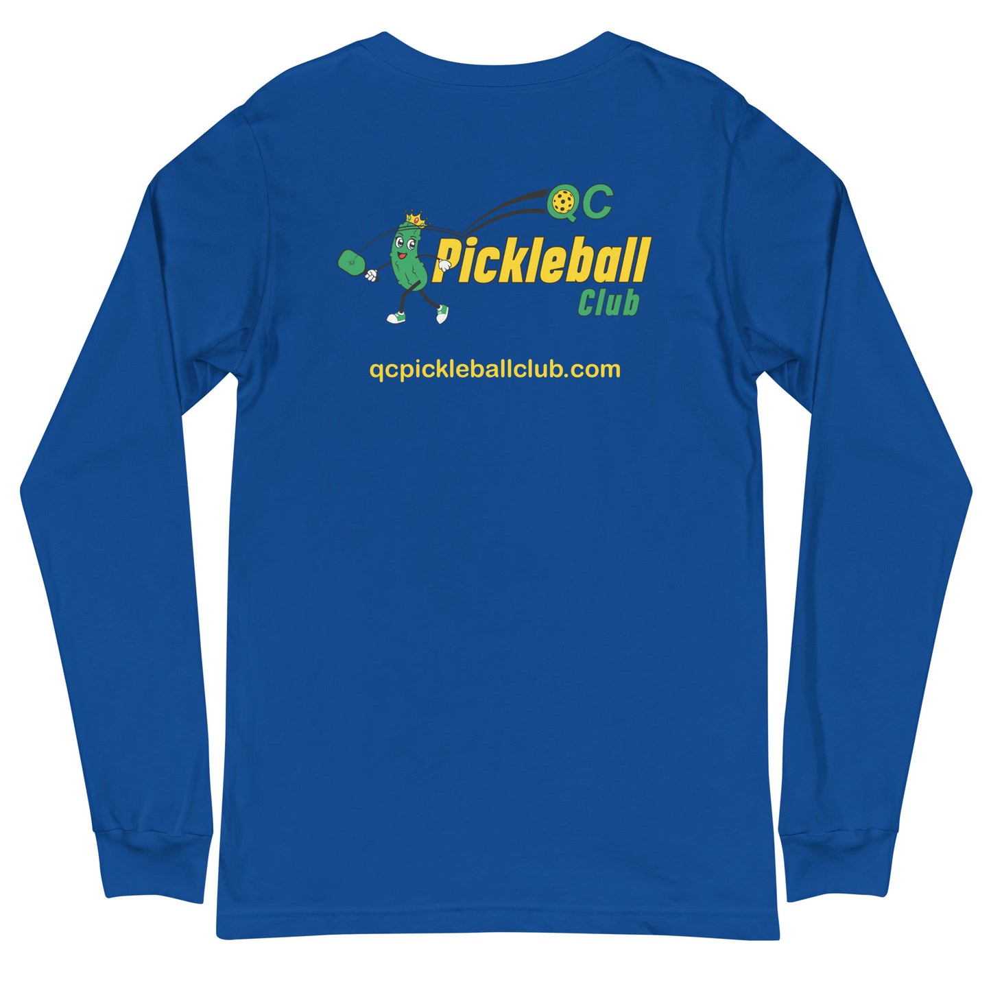 Adult QC Pickleball Bella + Canvas Long Sleeve Tee