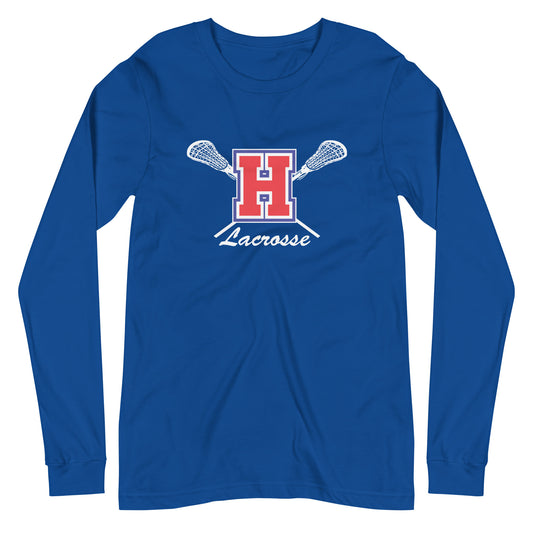 Adult Hilhi Lacrosse Bella + Canvas Long Sleeve Tee