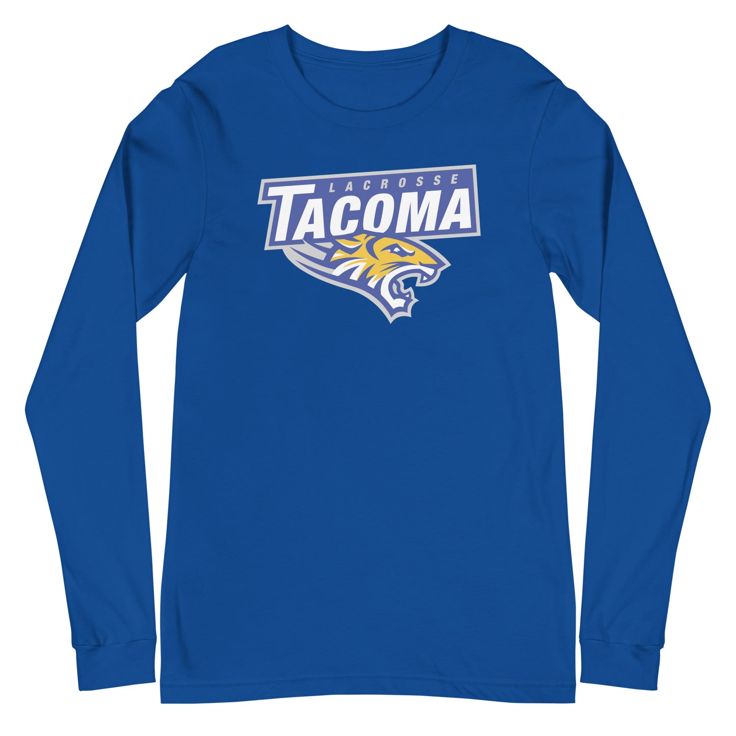 Adult Tacoma Tigers Bella + Canvas Long Sleeve Tee