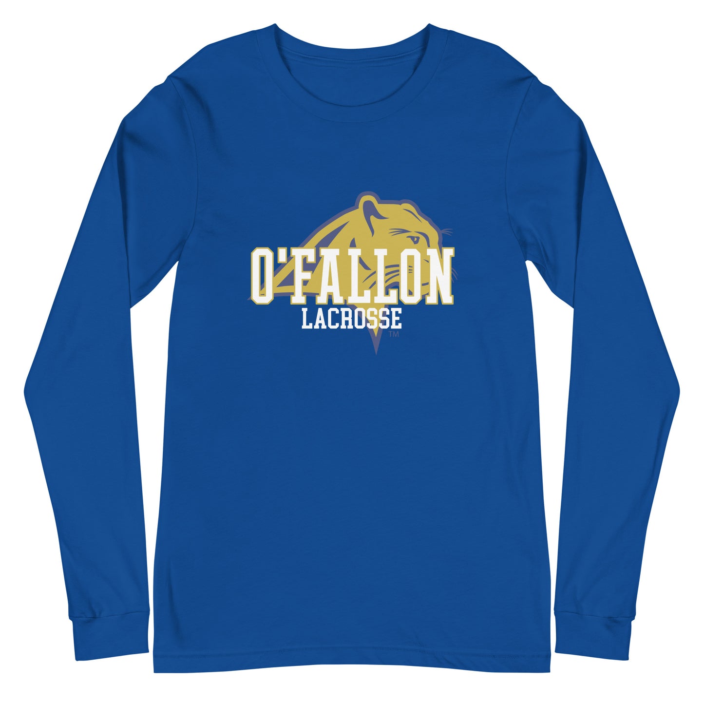 Adult O'Fallon Lacrosse Bella + Canvas Long Sleeve Tee