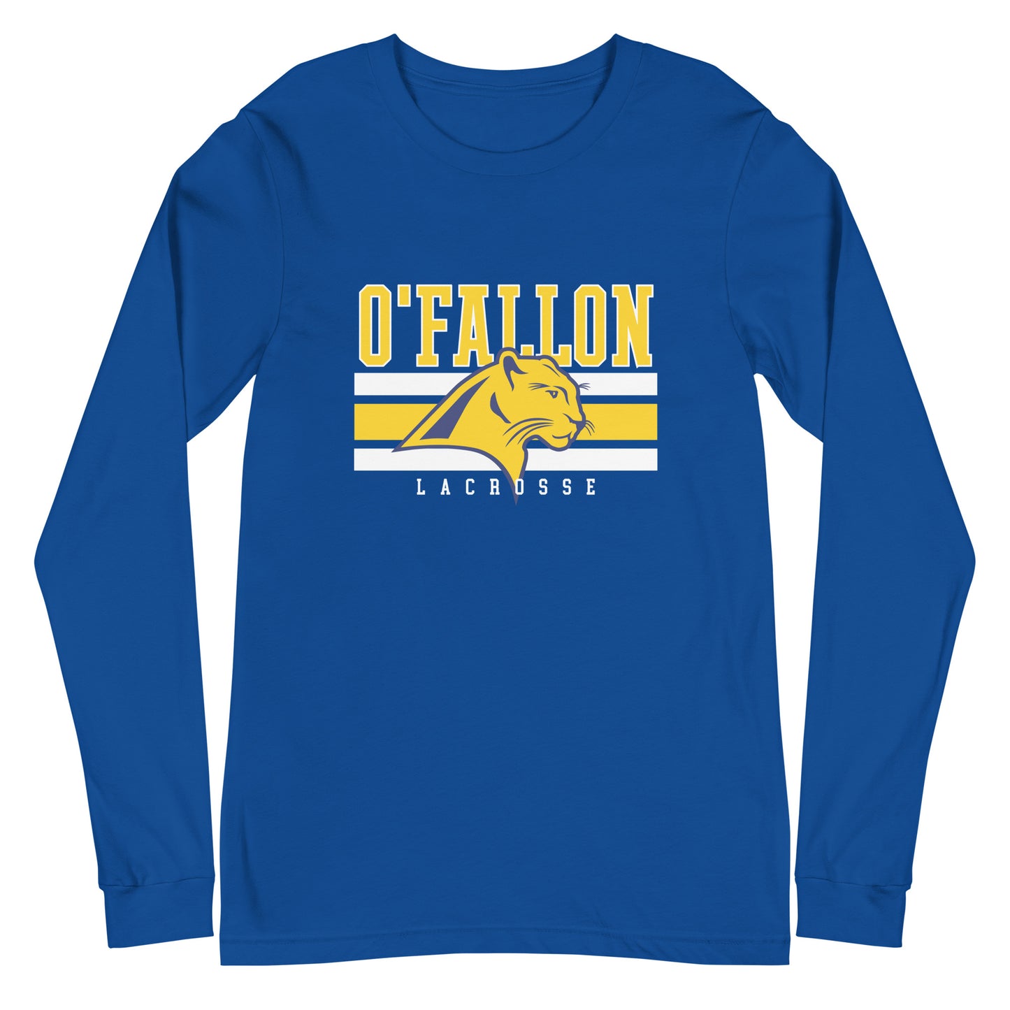 Adult O'Fallon Lacrosse Bella + Canvas Long Sleeve Tee