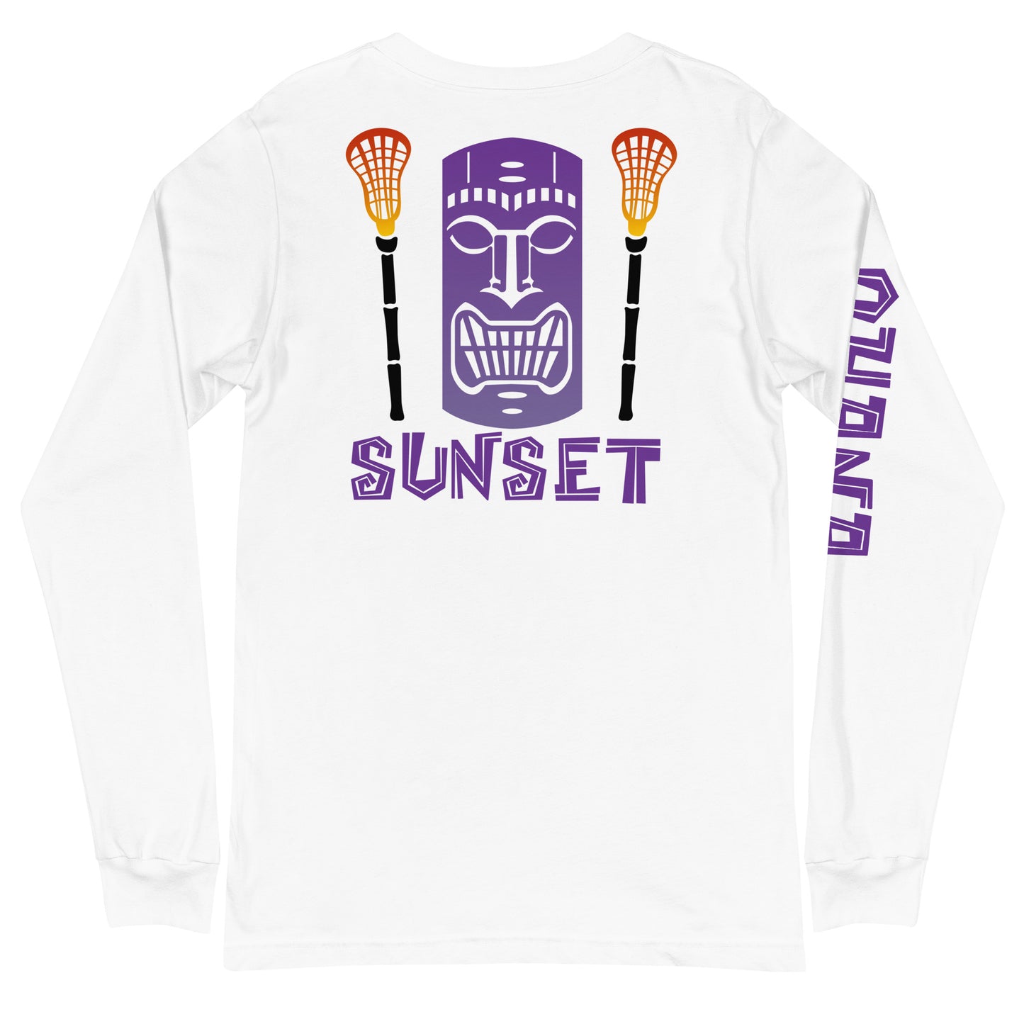 Adult Sunset Lacrosse Bella + Canvas Long Sleeve