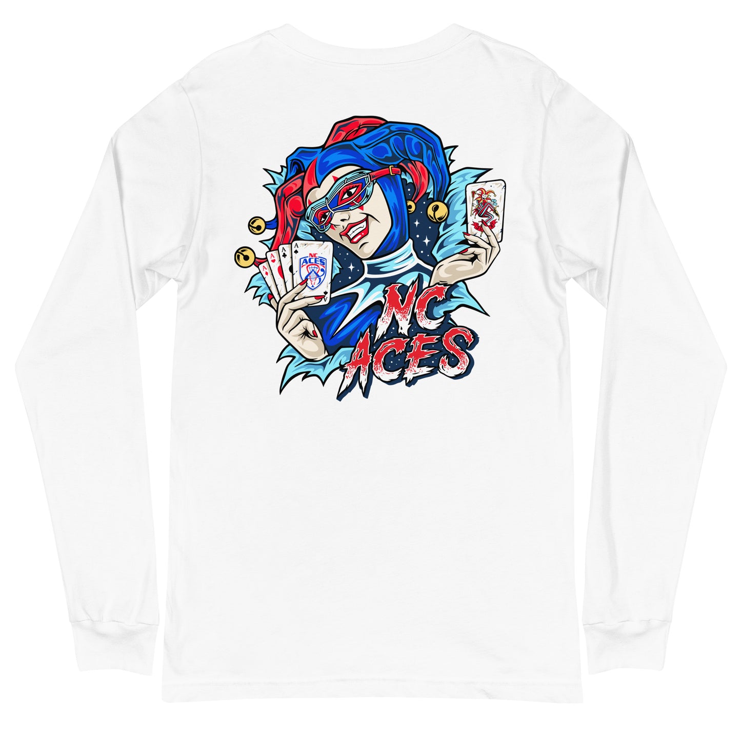 Adult NC Aces Bella + Canvas Long Sleeve Tee