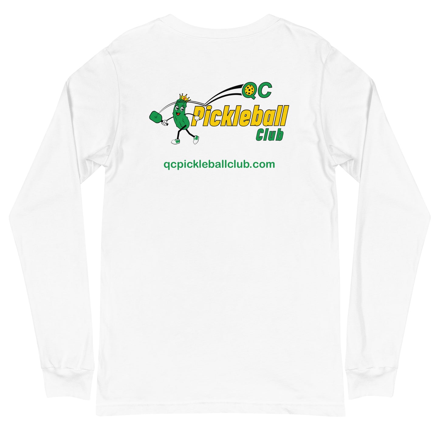 Adult QC Pickleball Bella + Canvas Long Sleeve Tee