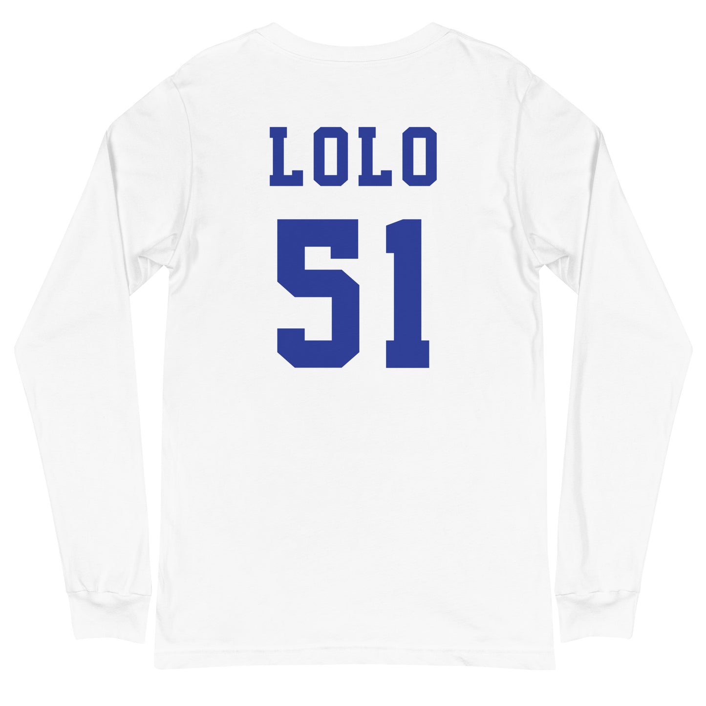 Adult Hopkins Lacrosse Bella + Canvas Long Sleeve Tee - LOLO 51