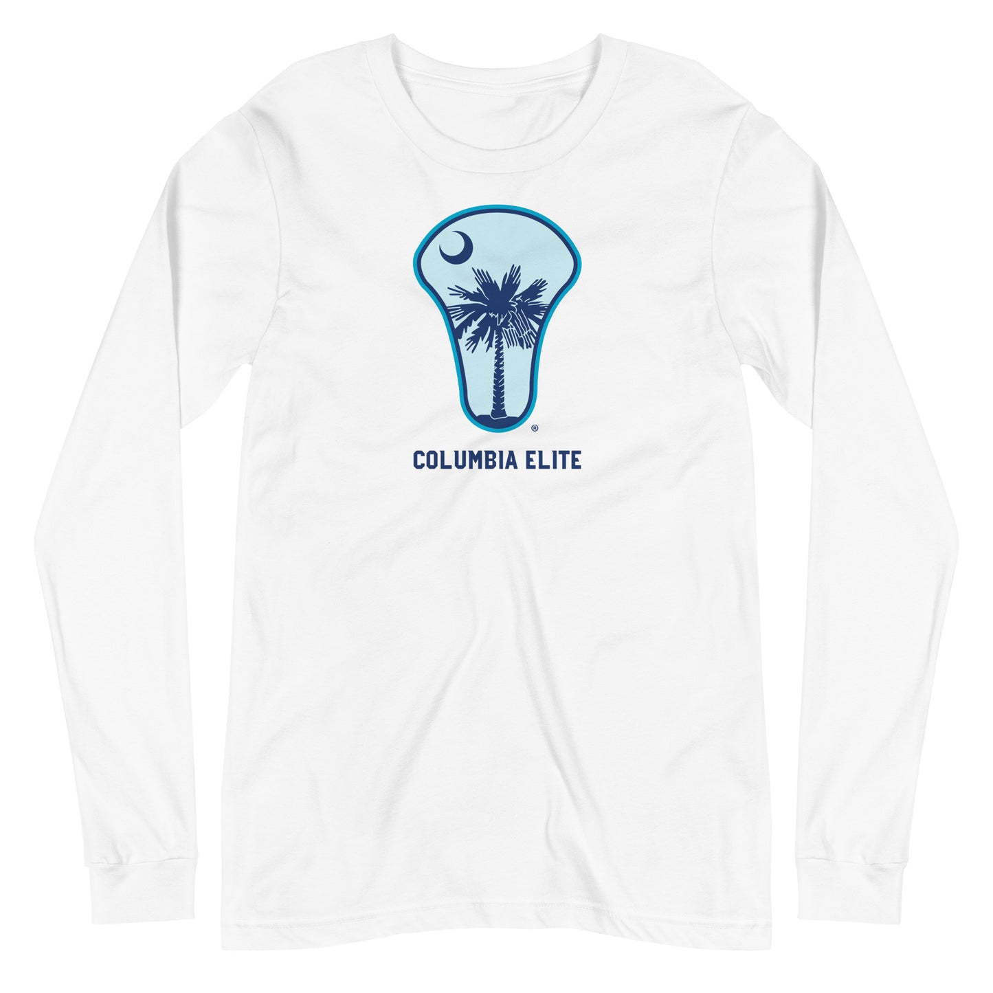 Adult Columbia Elite Lacrosse Bella + Canvas Long Sleeve Tee
