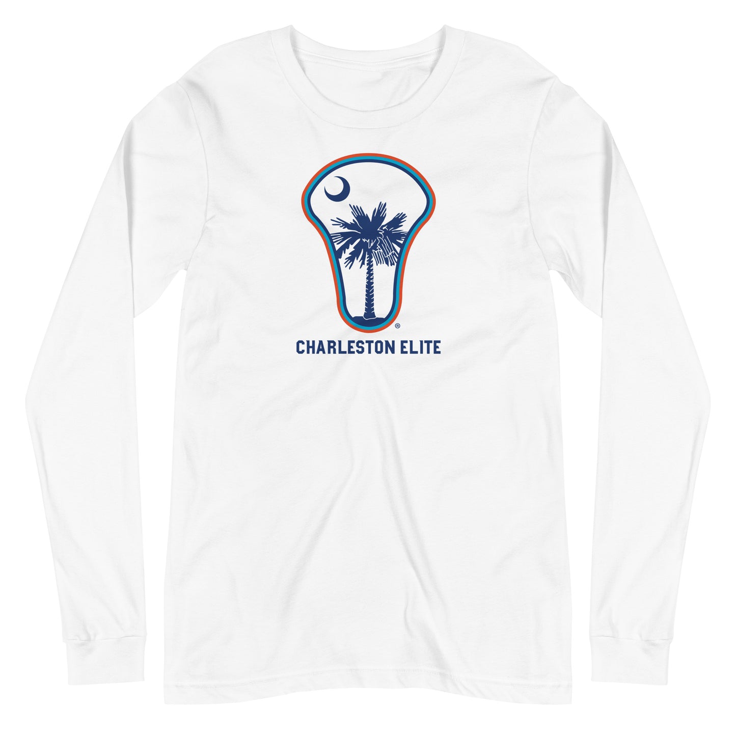 Adult Charleston Elite Lacrosse Bella + Canvas Long Sleeve Tee