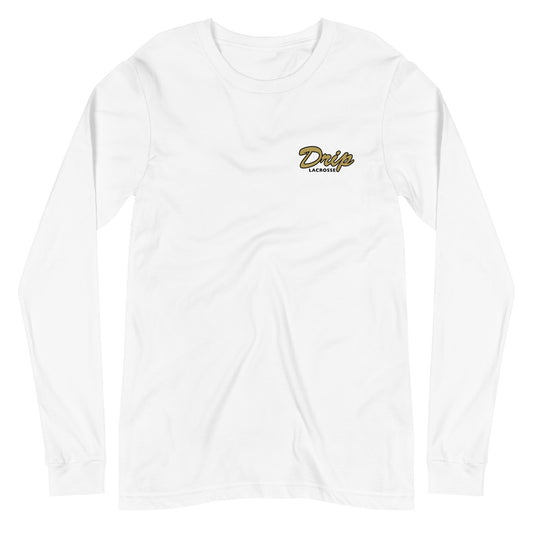 Adult Drip Lacrosse Bella + Canvas Long Sleeve