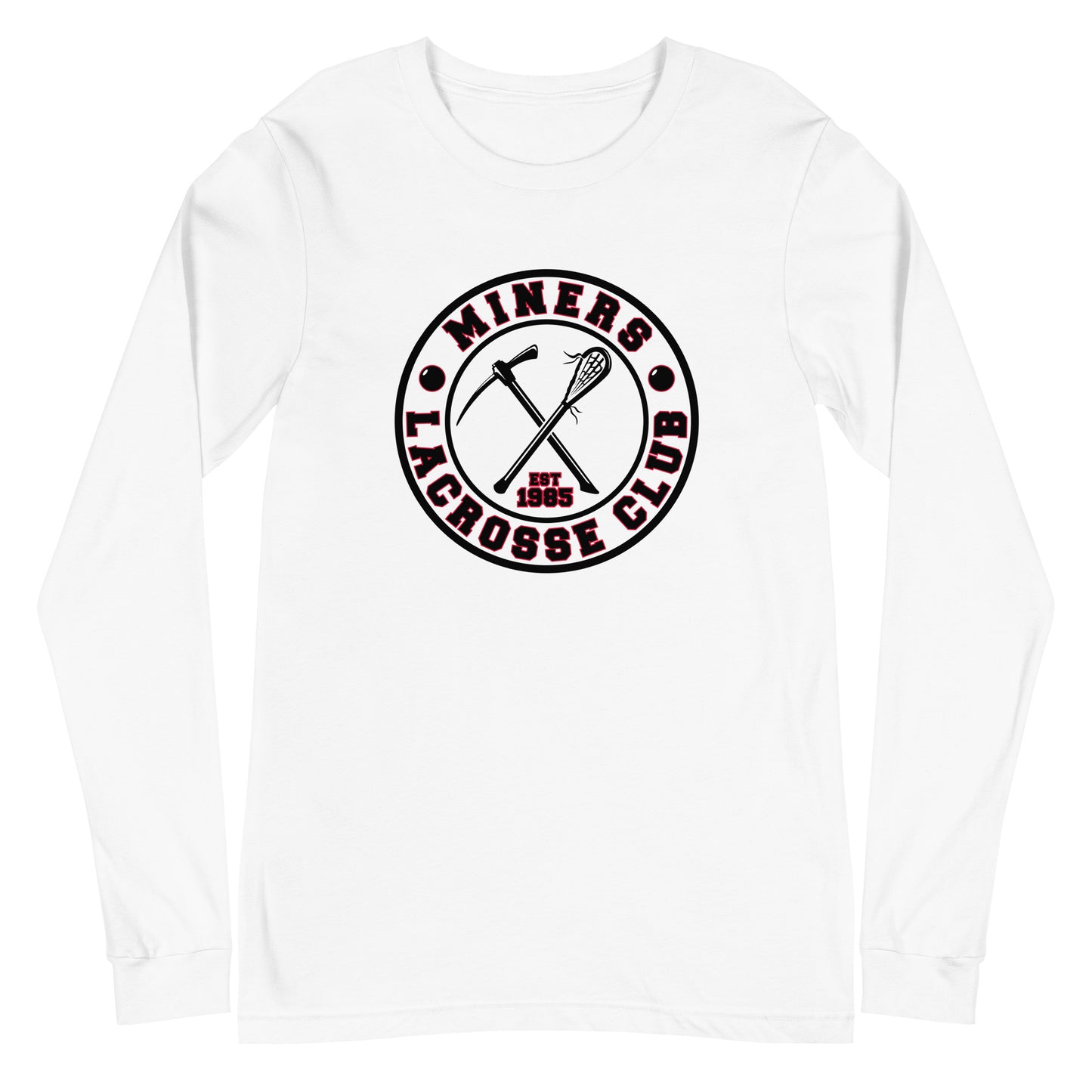 Adult Edmonton Miners Bella + Canvas Long Sleeve Tee