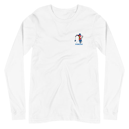 Adult POWLAX Bella + Canvas Long Sleeve Tee