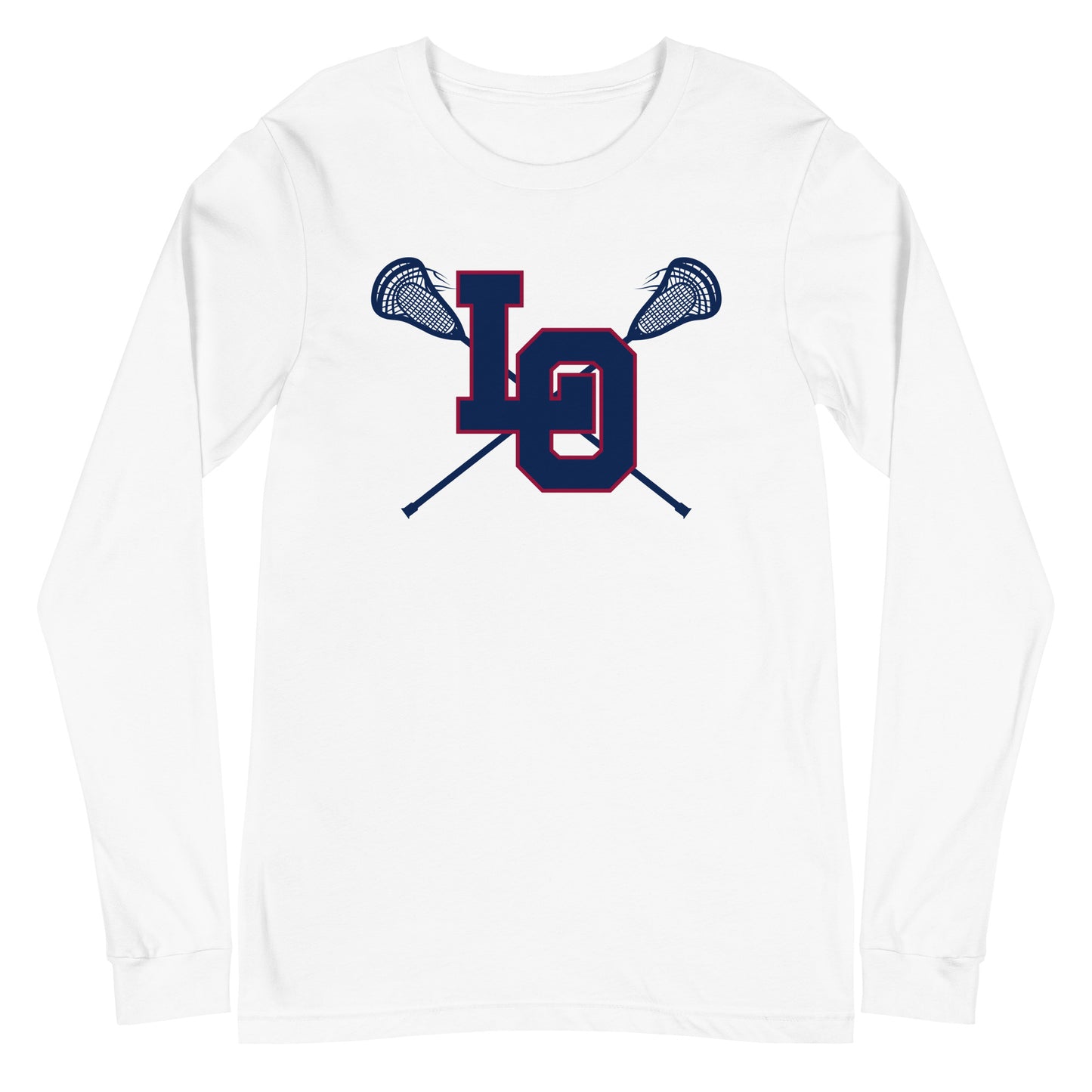 Adult LOHS Lacrosse Bella + Canvas Long Sleeve Tee