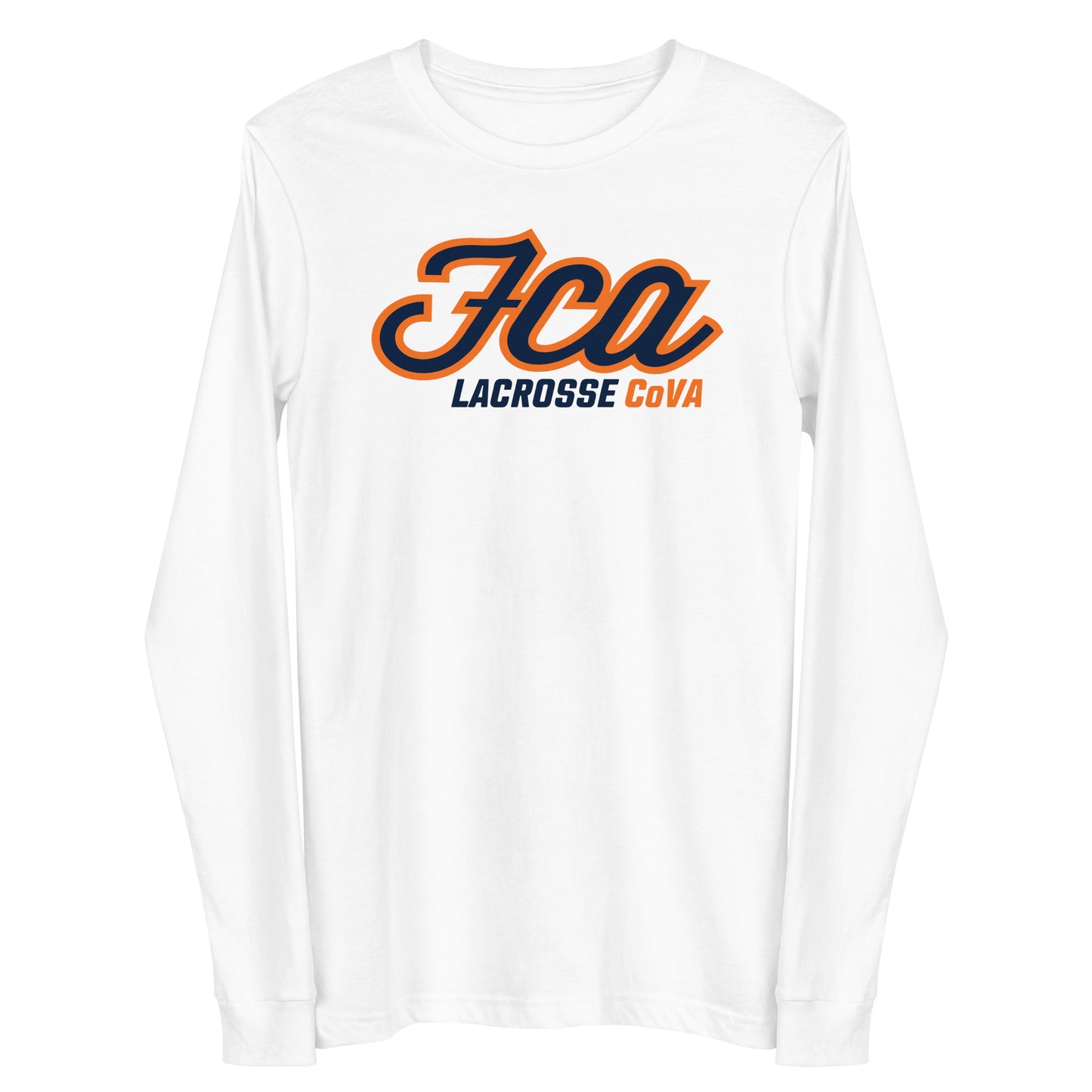 Adult FCA Lacrosse Bella + Canvas Long Sleeve