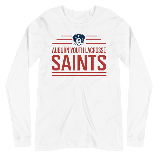 Adult Auburn Lacrosse Bella + Canvas Long Sleeve Tee