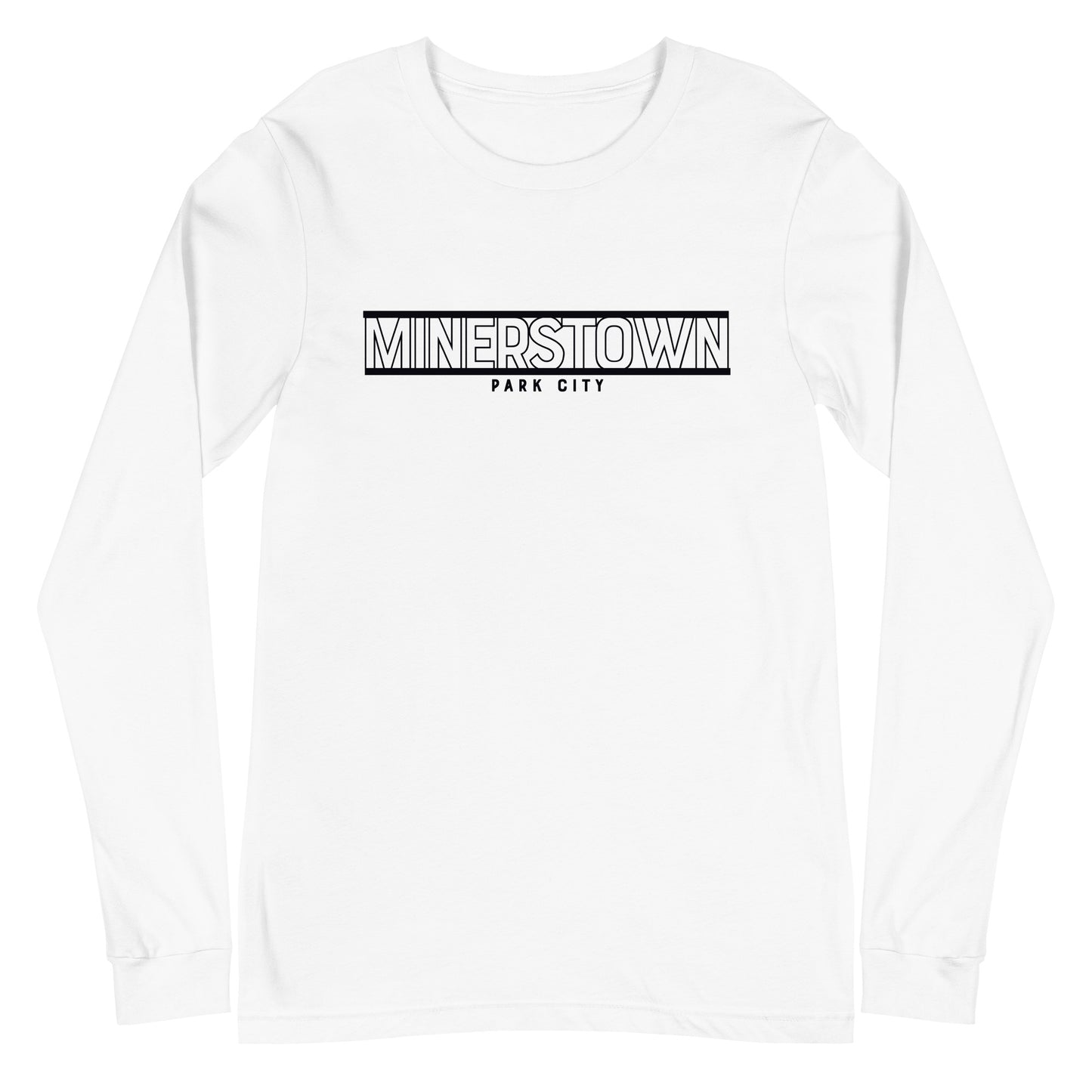 Adult Minerstown Bella + Canvas Long Sleeve Tee