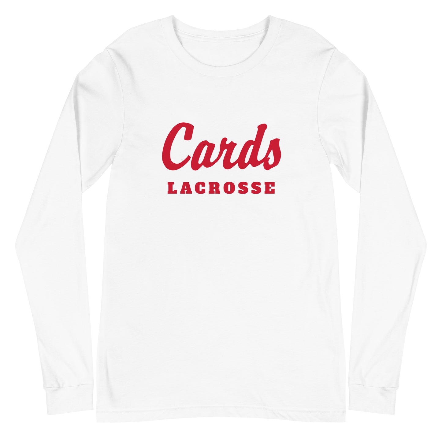 Adult Lincoln Lacrosse Bella + Canvas Long Sleeve Tee