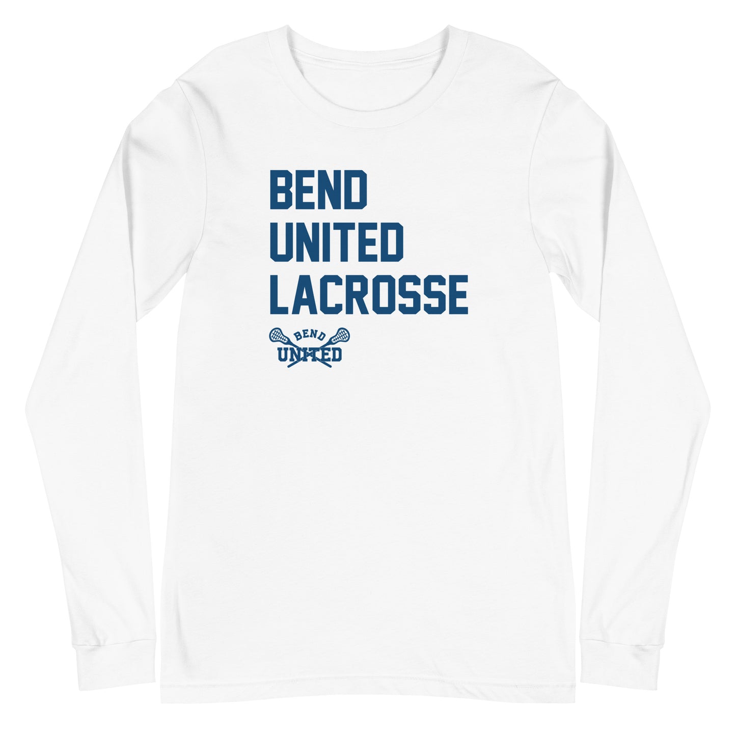 Adult Bend United Lacrosse Bella + Canvas Long Sleeve Tee