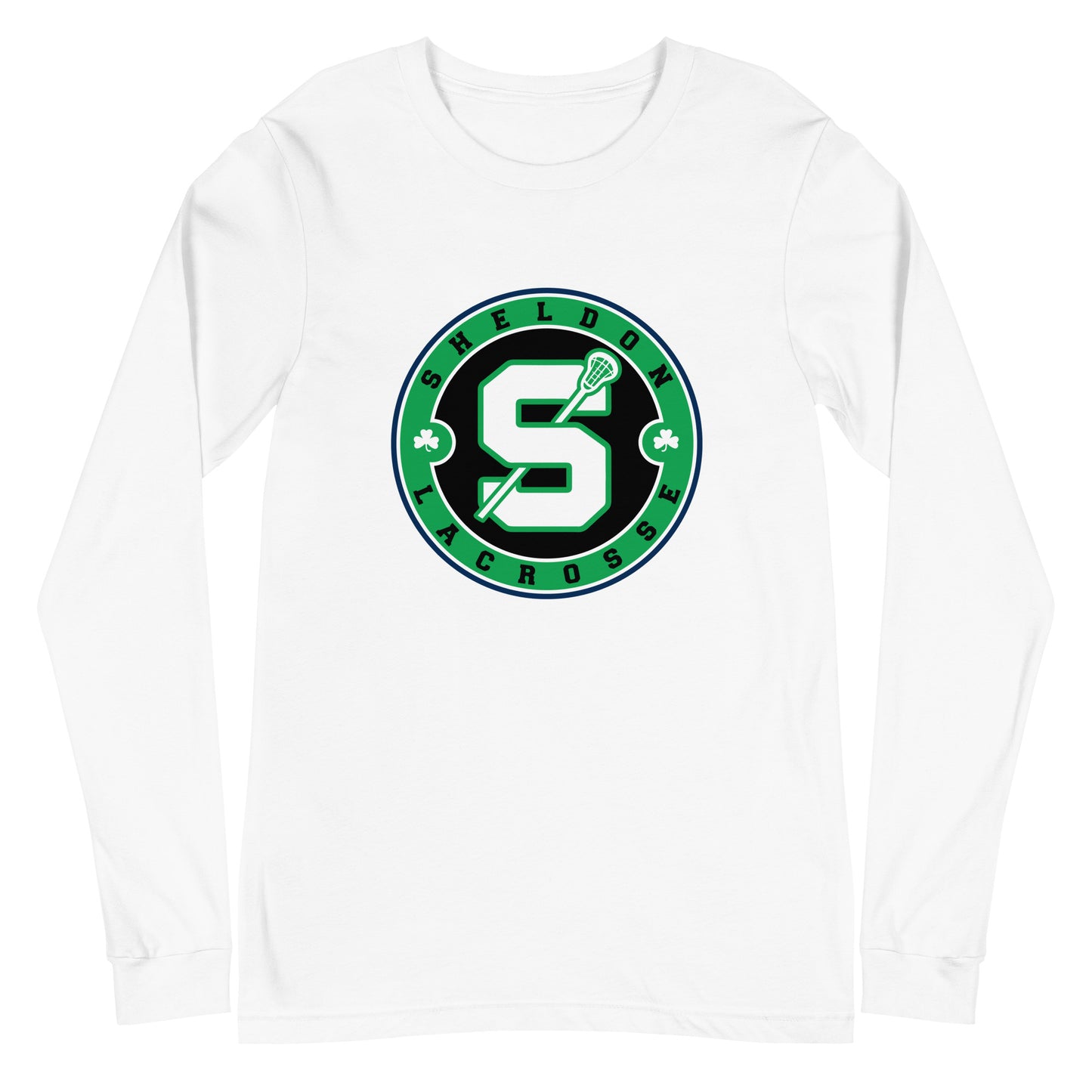 Adult Sheldon Lacrosse Bella + Canvas Long Sleeve Tee