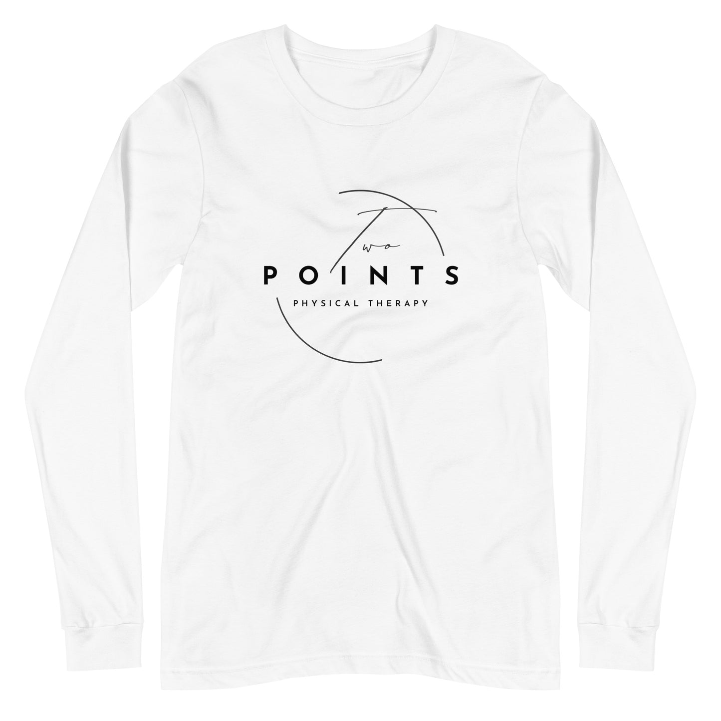Adult Two Points Physical Therapy Bella + Canvas Long Sleeve