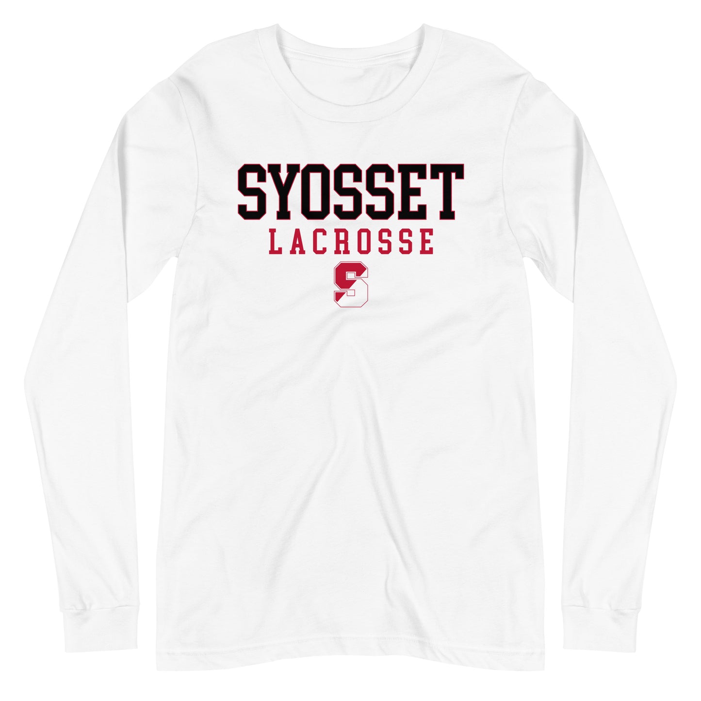 Adult Syosset Lacrosse Bella + Canvas Long Sleeve