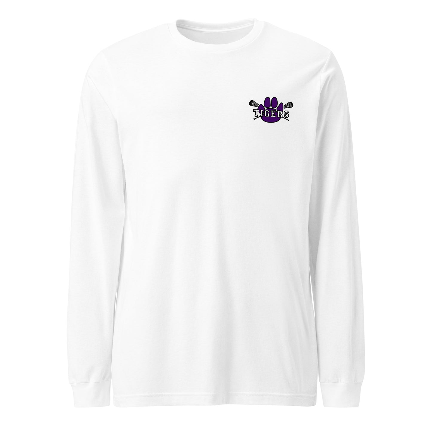 Adult Tiger Lax Bella + Canvas Long Sleeve Tee