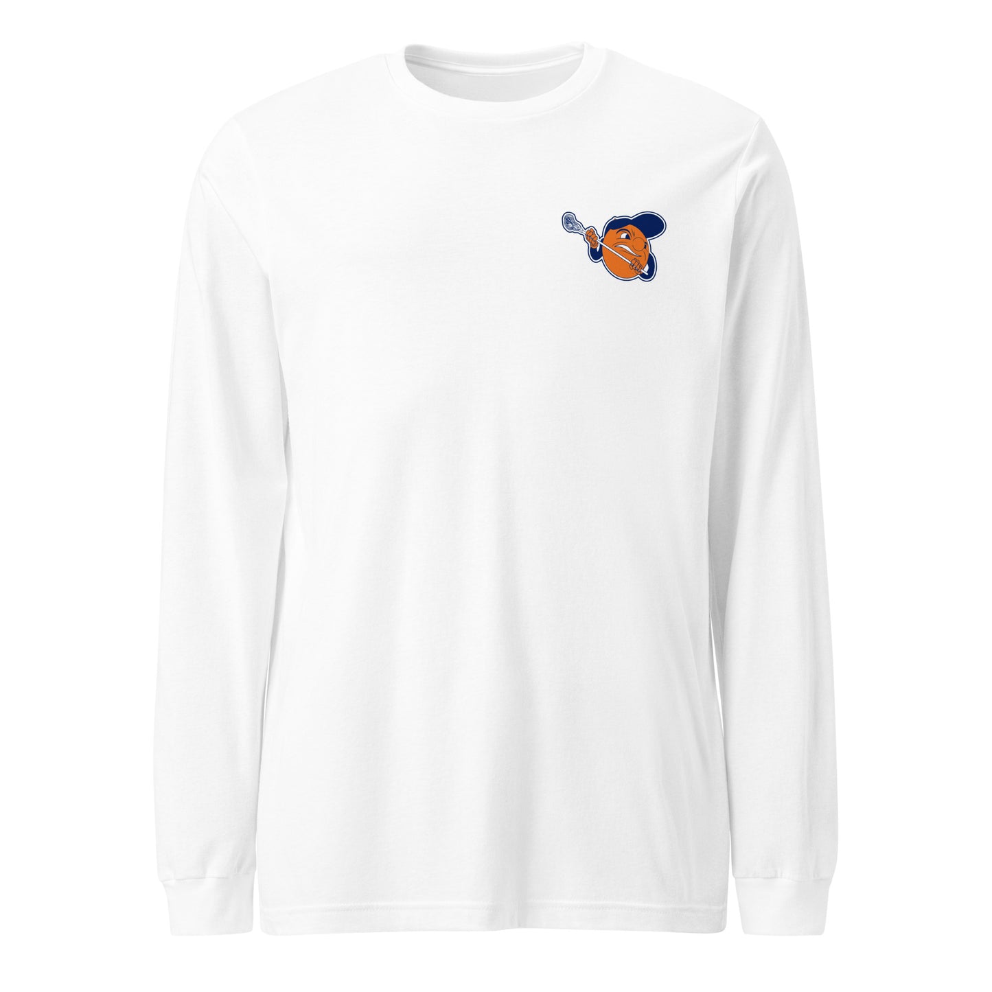 Adult Ultimate Orange Bella + Canvas Long Sleeve Tee