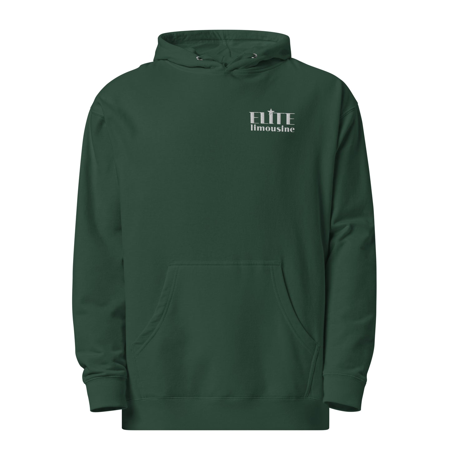 Adult Elite Limo Embroidered Midweight Hoodie