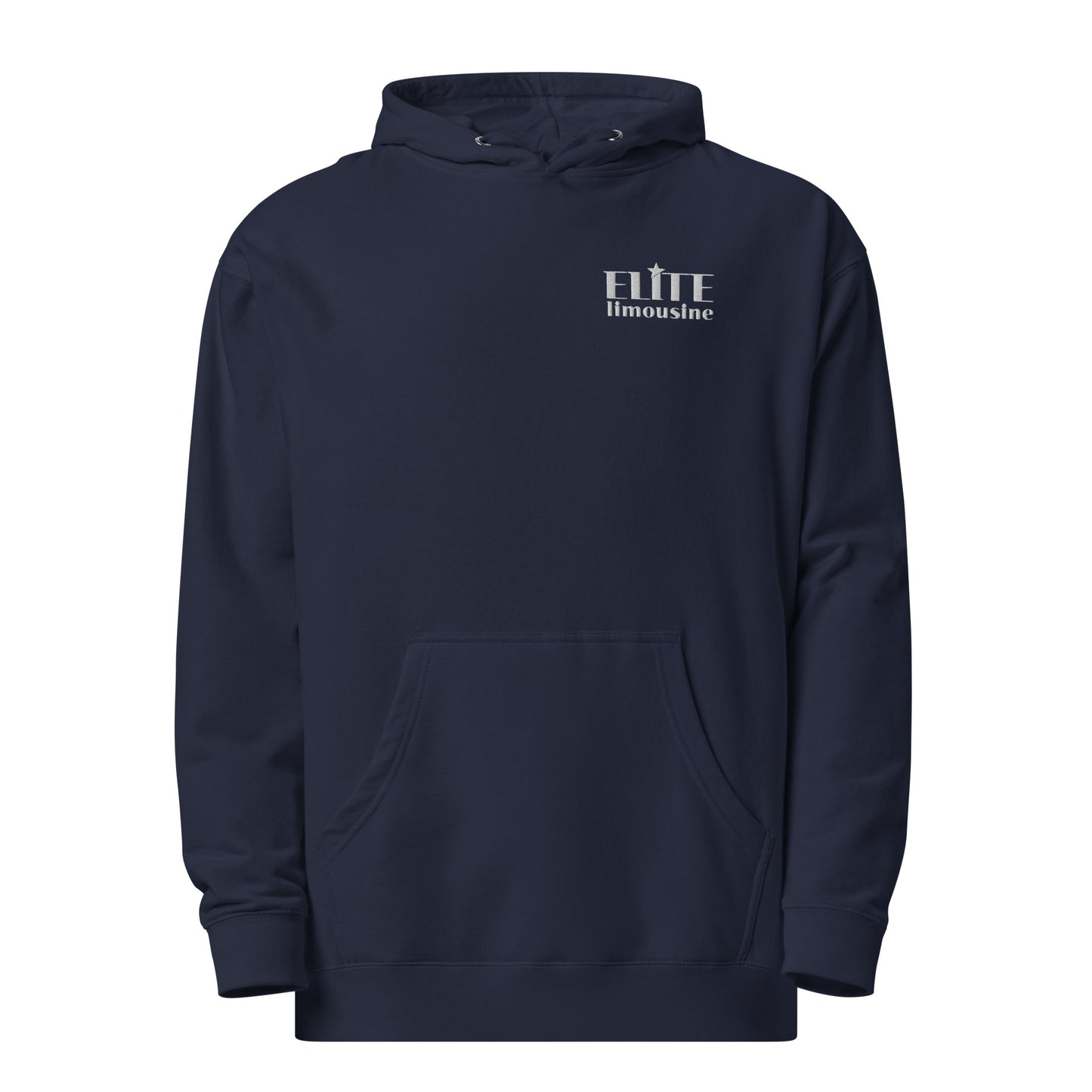 Adult Elite Limo Embroidered Midweight Hoodie