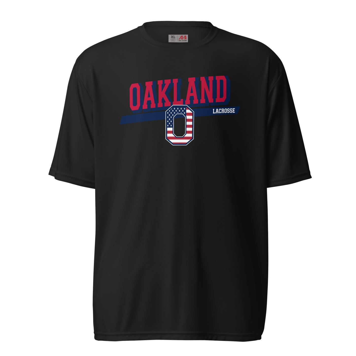 Adult Oakland Lacrosse A4 Performance T-Shirt