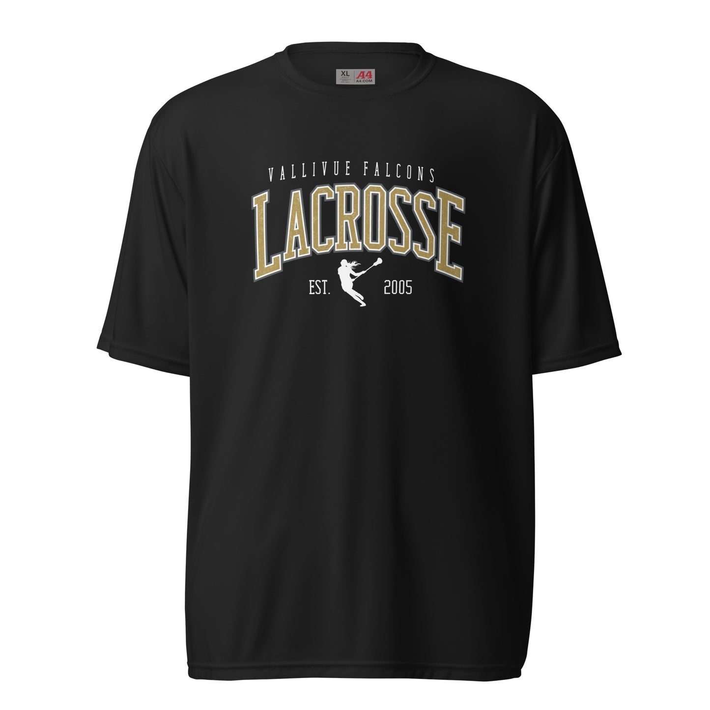 Adult Vallivue Lacrosse A4 Performance Shirt