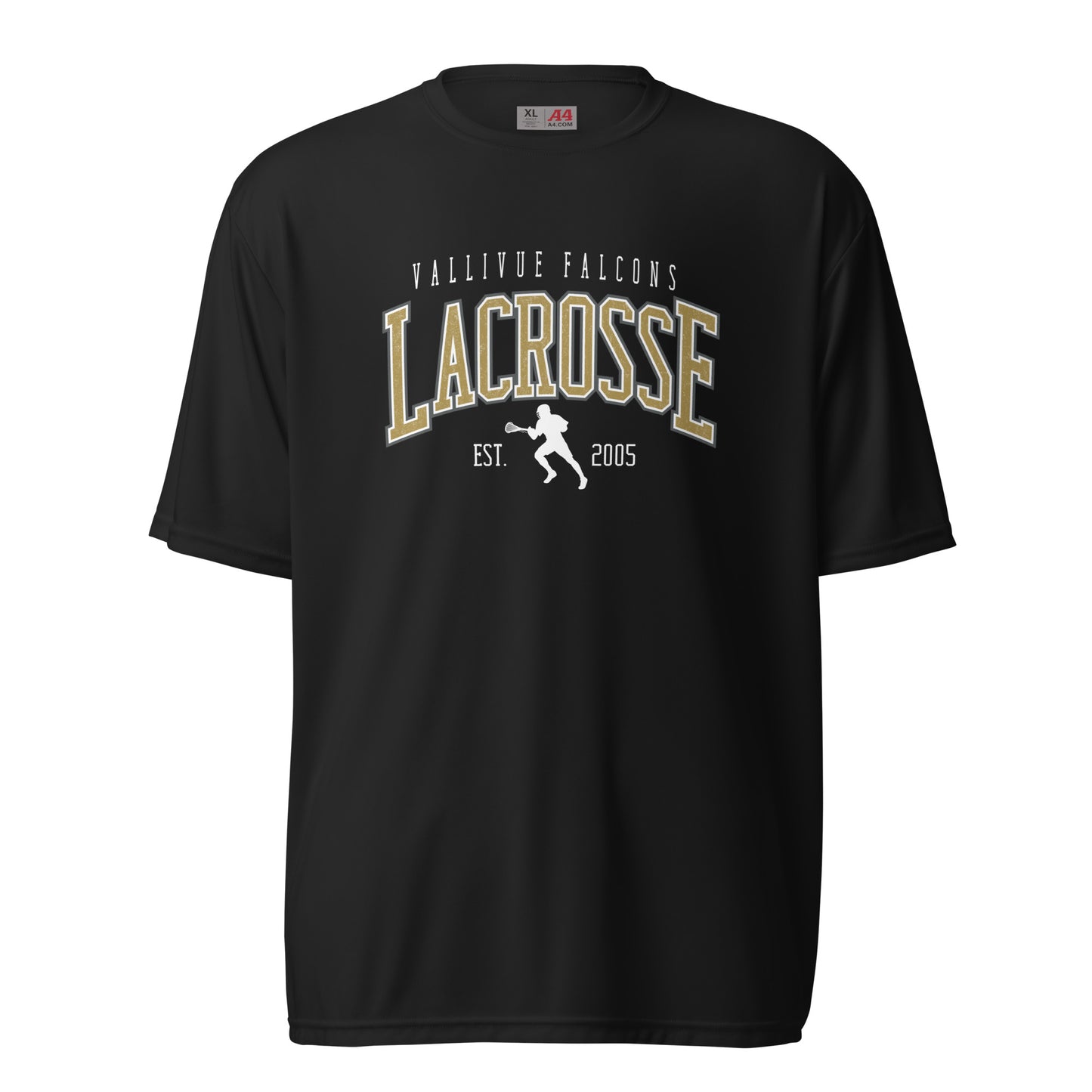 Adult Vallivue Lacrosse A4 Performance Shirt