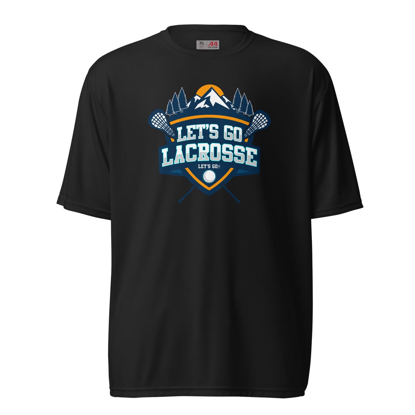 Adult Let's Go Lacrosse A4 Performance Shirt