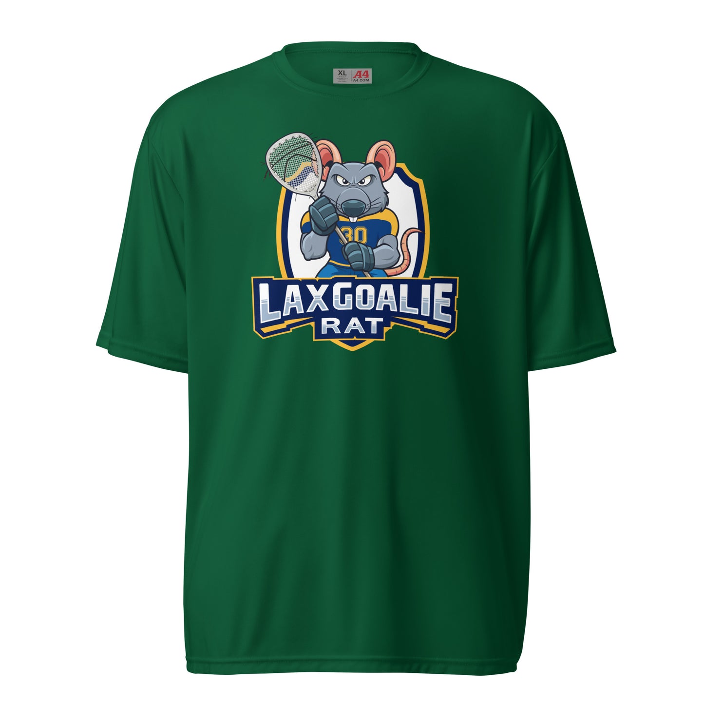 Adult Lax Goalie Rat A4 Performance Shirt