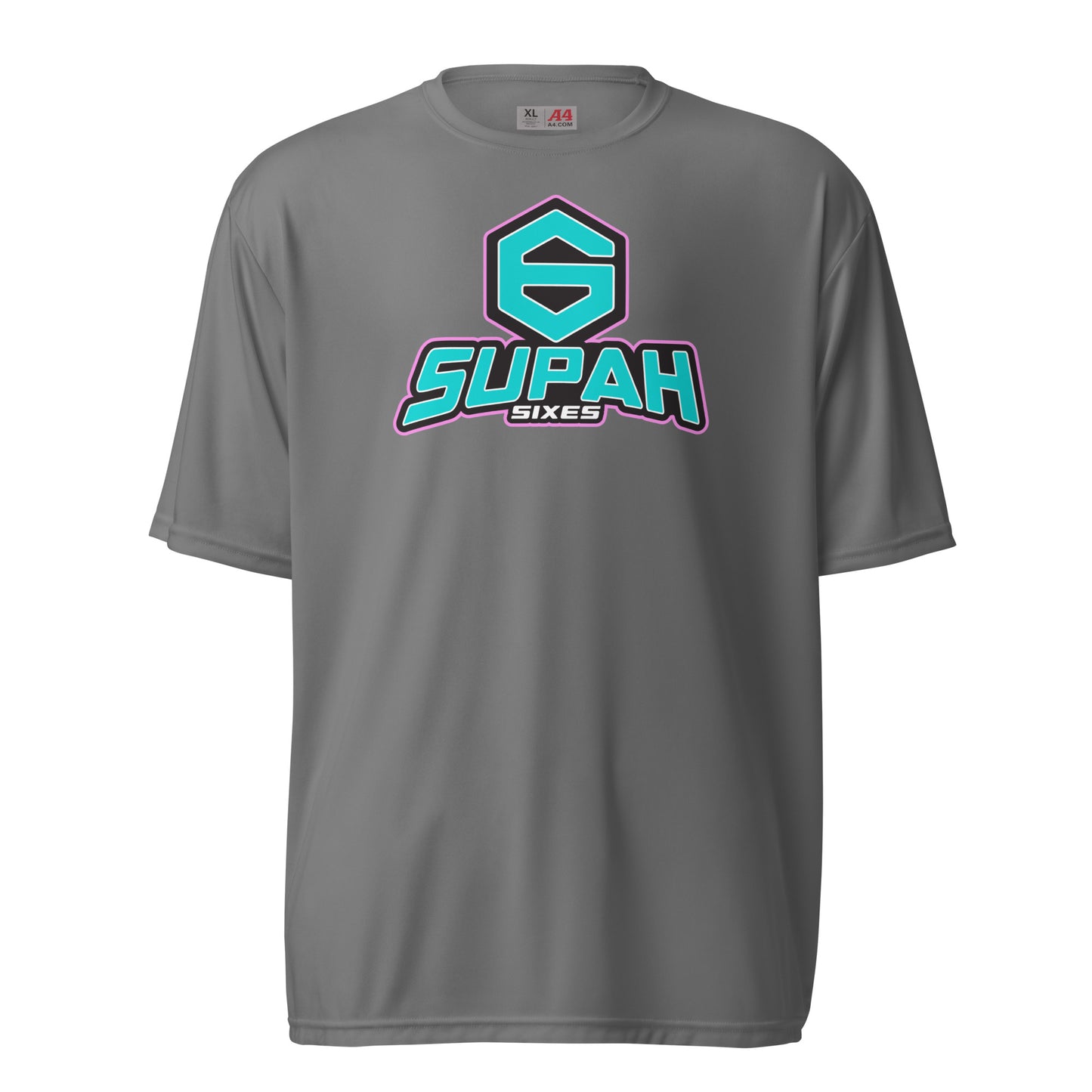 Adult Supah Sixes A4 Performance T-Shirt