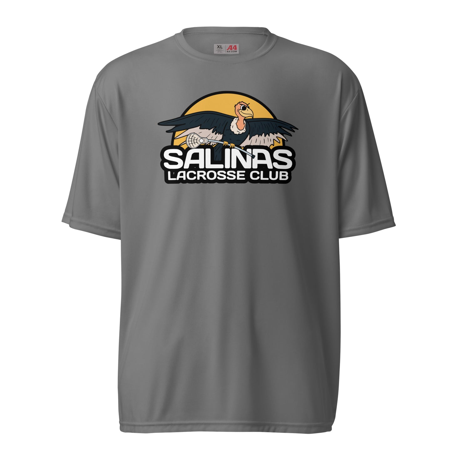 Adult Salinas Lacrosse A4 Performance T-Shirt