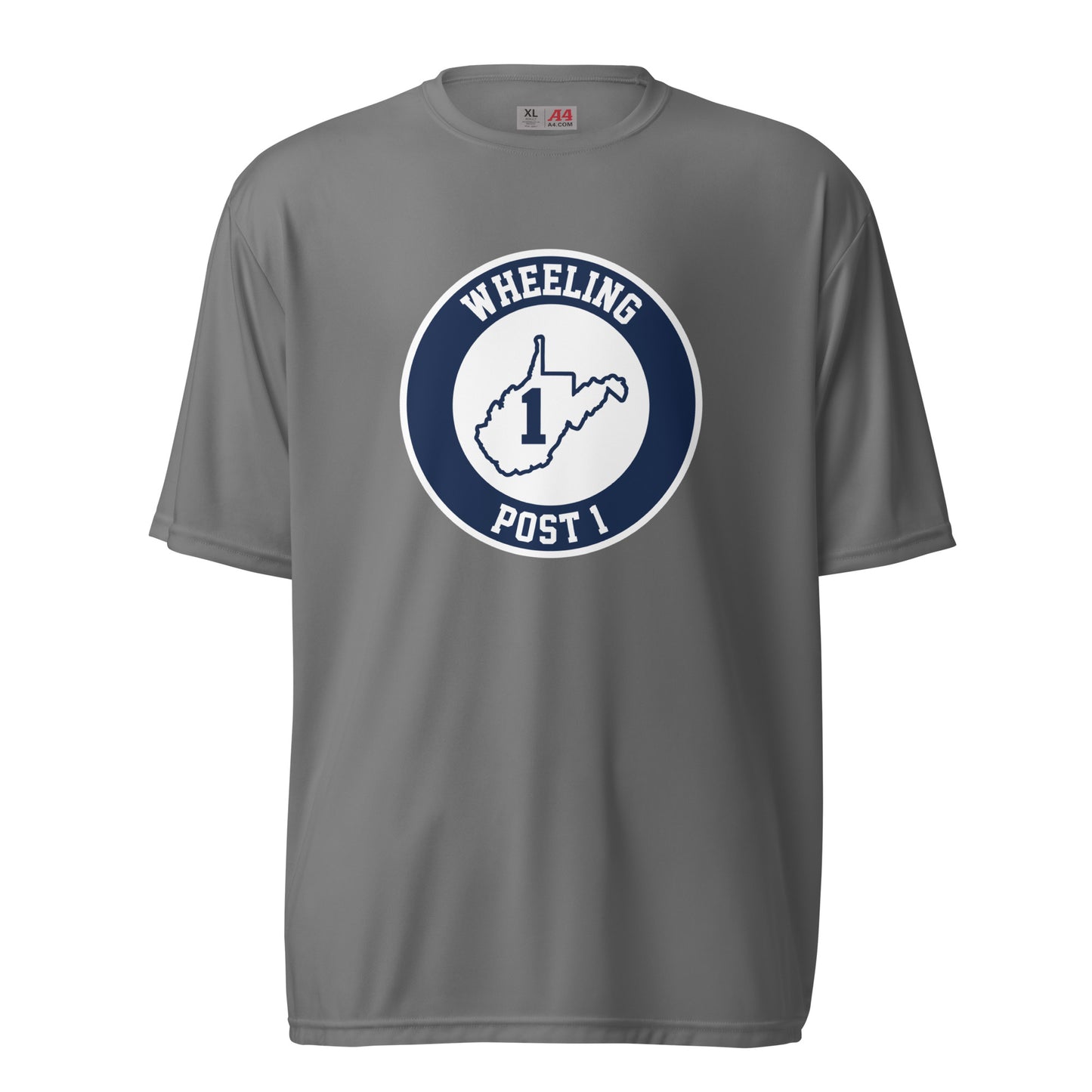 Adult Wheeling Post 1 A4 Performance Shirt