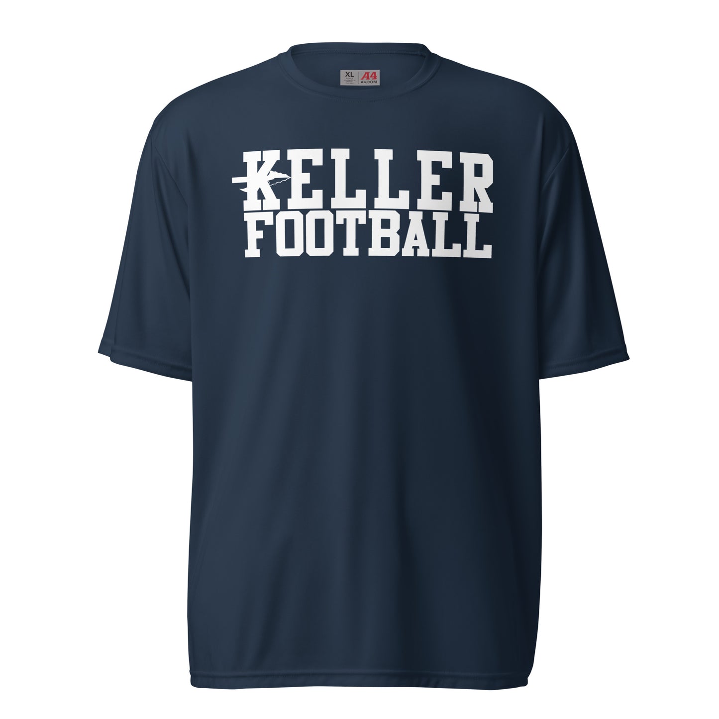 Adult Keller Football A4 Performance T-Shirt
