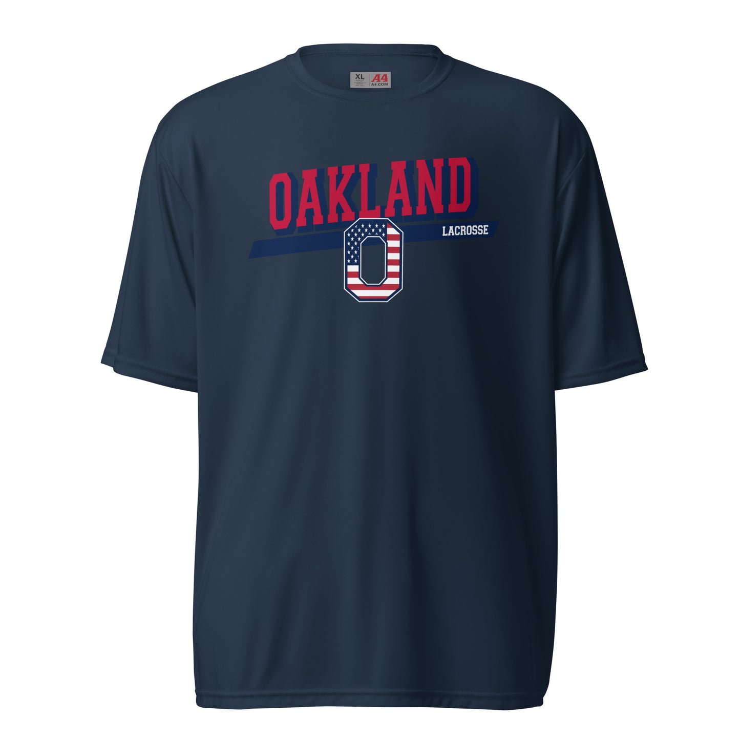 Adult Oakland Lacrosse A4 Performance T-Shirt