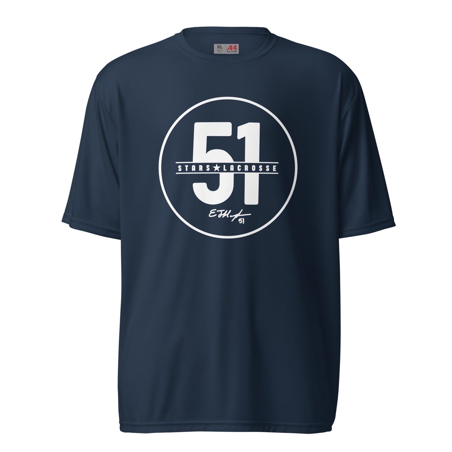 Adult 51 Stars Lacrosse A4 Performance Shirt