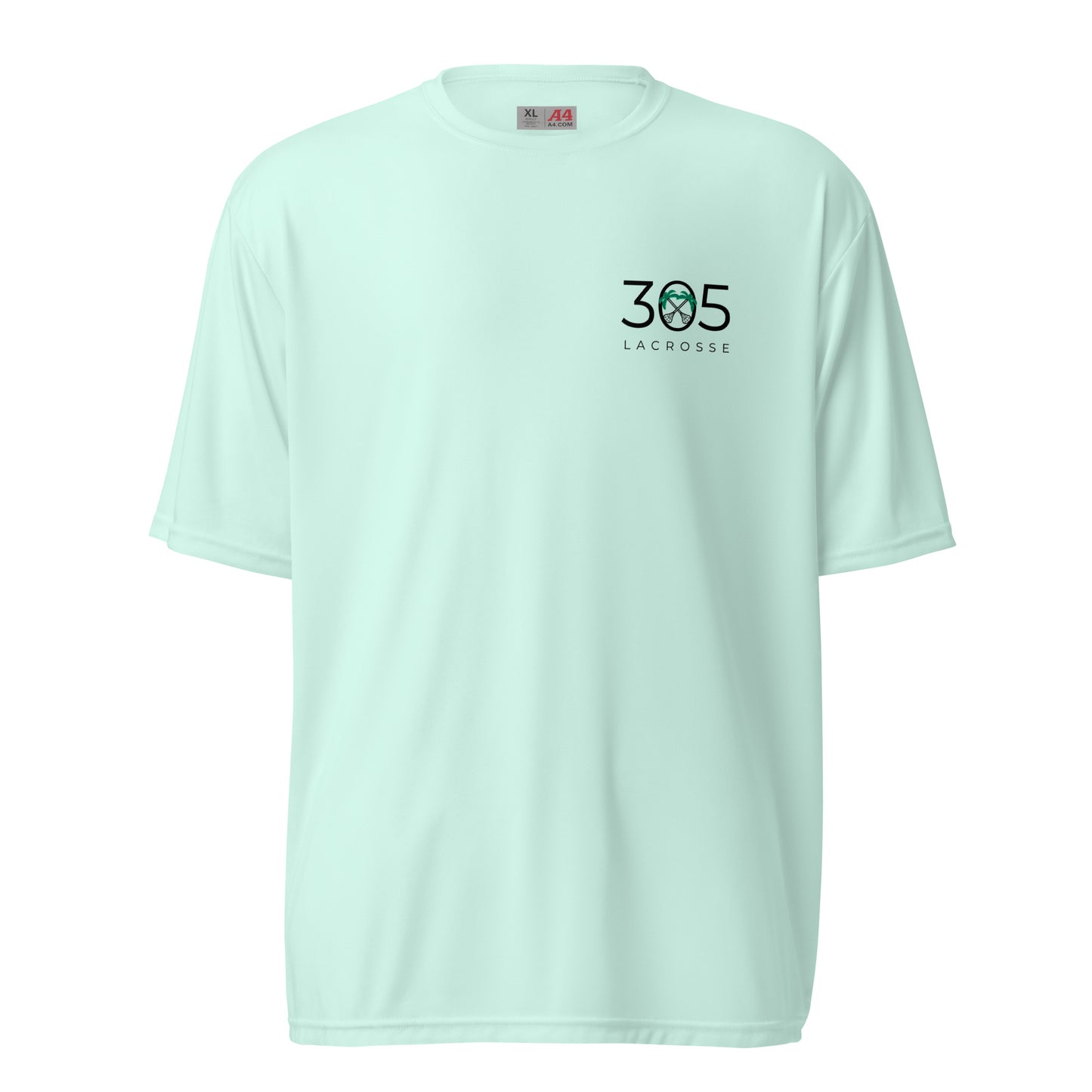 Adult Lax in the 305 A4 Performance T-Shirt