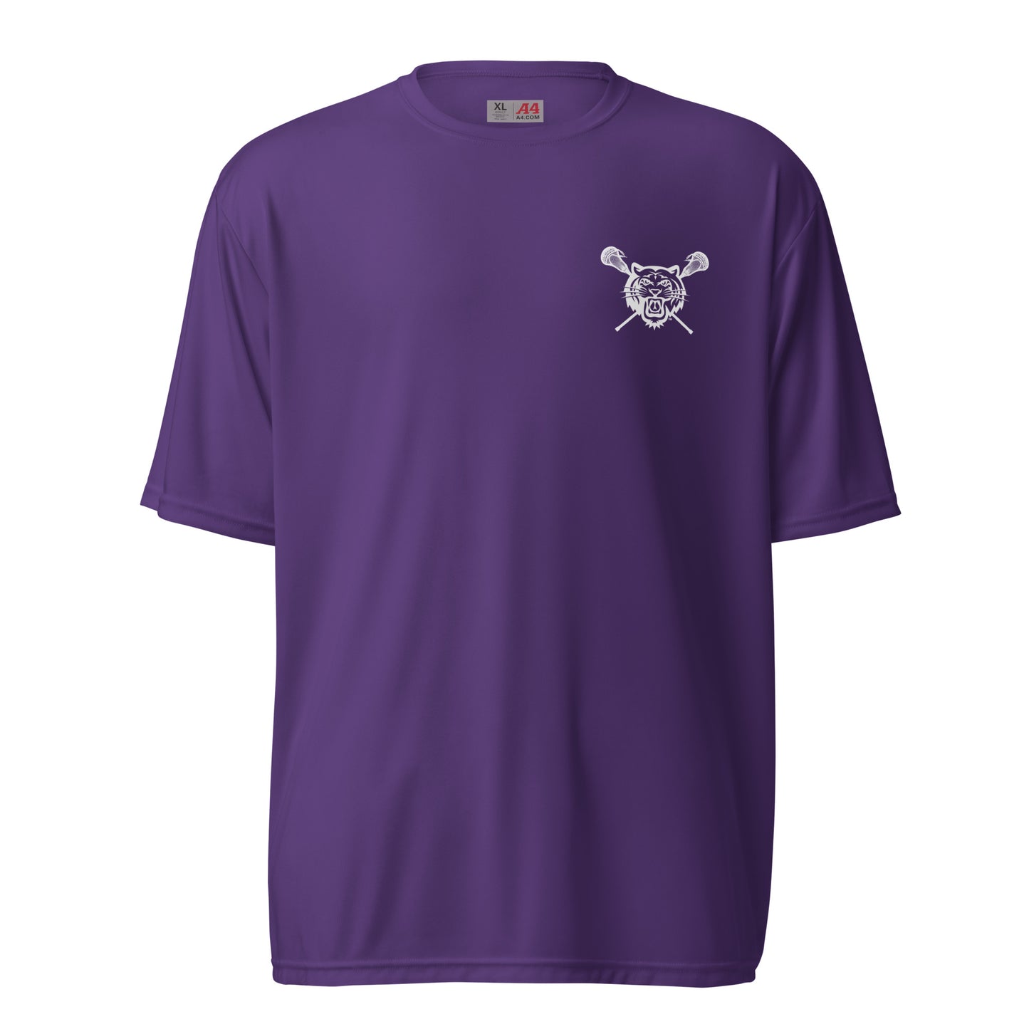 Adult Tiger Lax A4 Performance T-Shirt