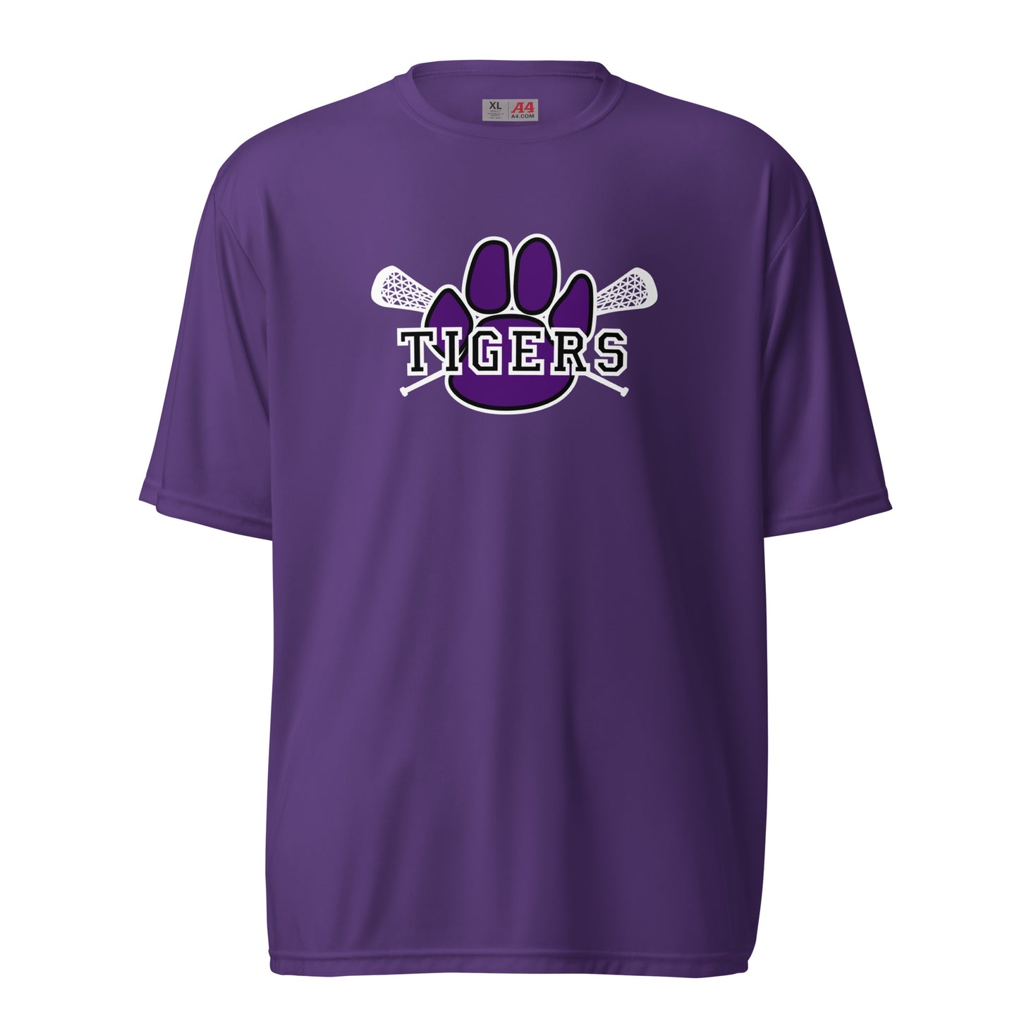 Adult Tiger Lax A4 Performance Shirt