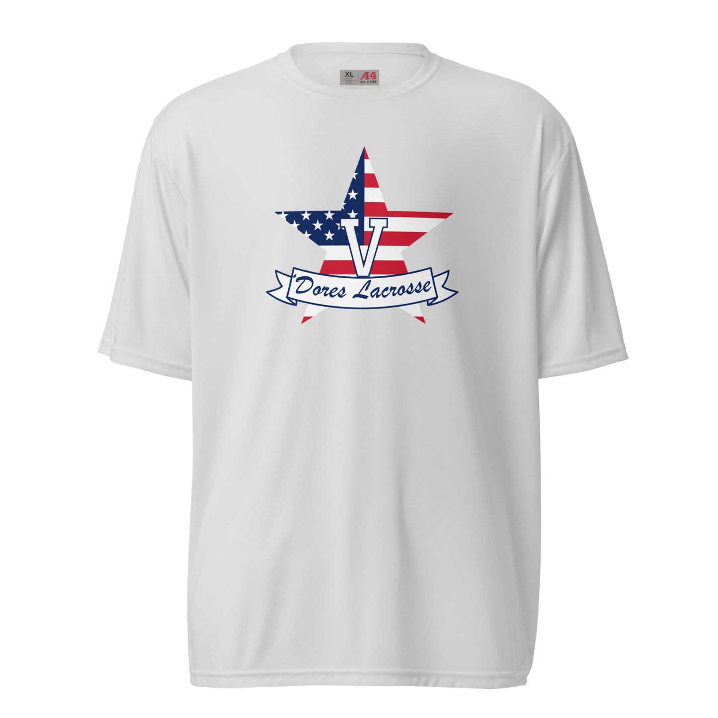 Adult Commodores Lacrosse Club A4 Performance Shirt